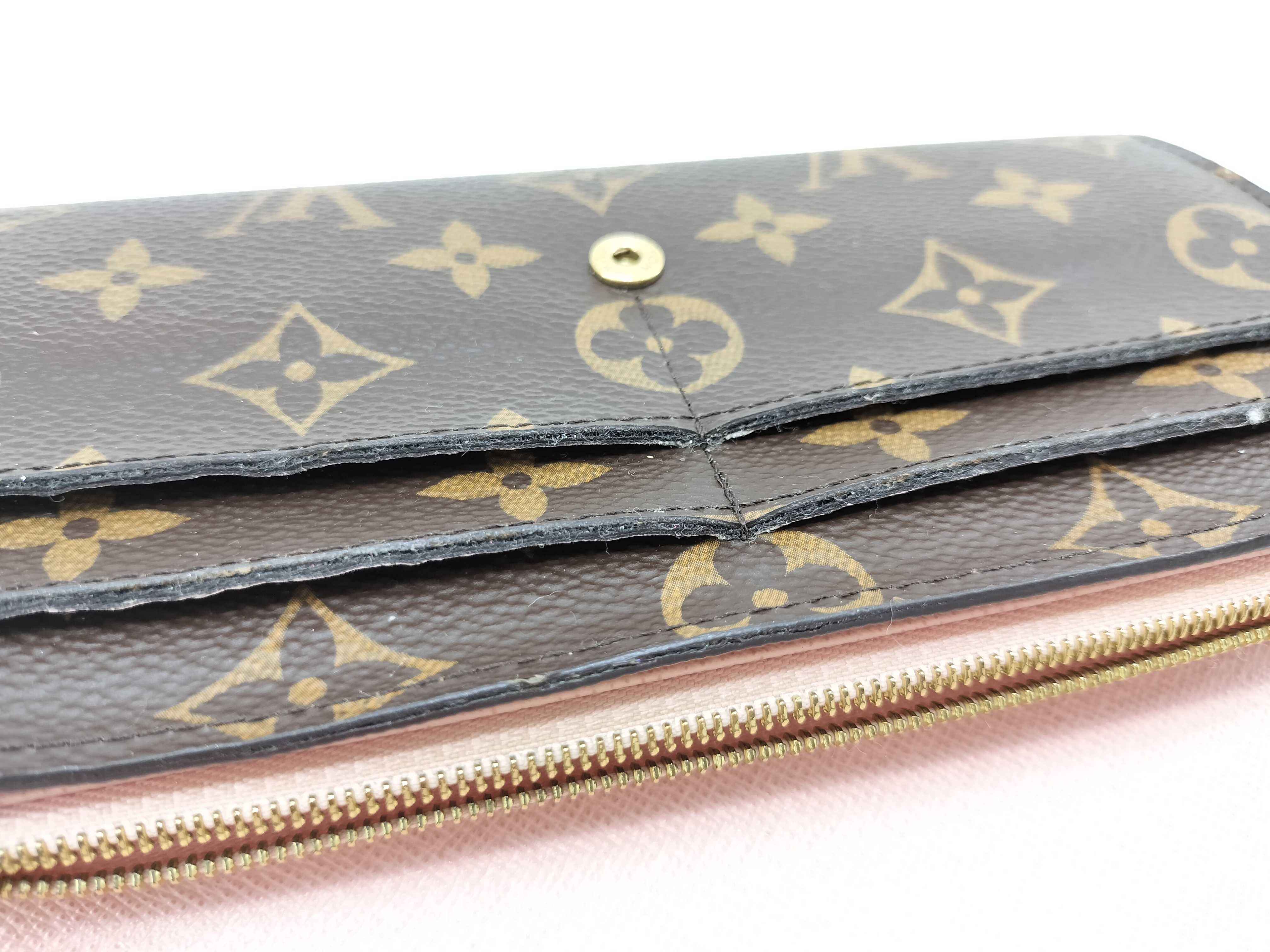 Monogram Portefeuille Sarah New Model Long Wallet — view 15