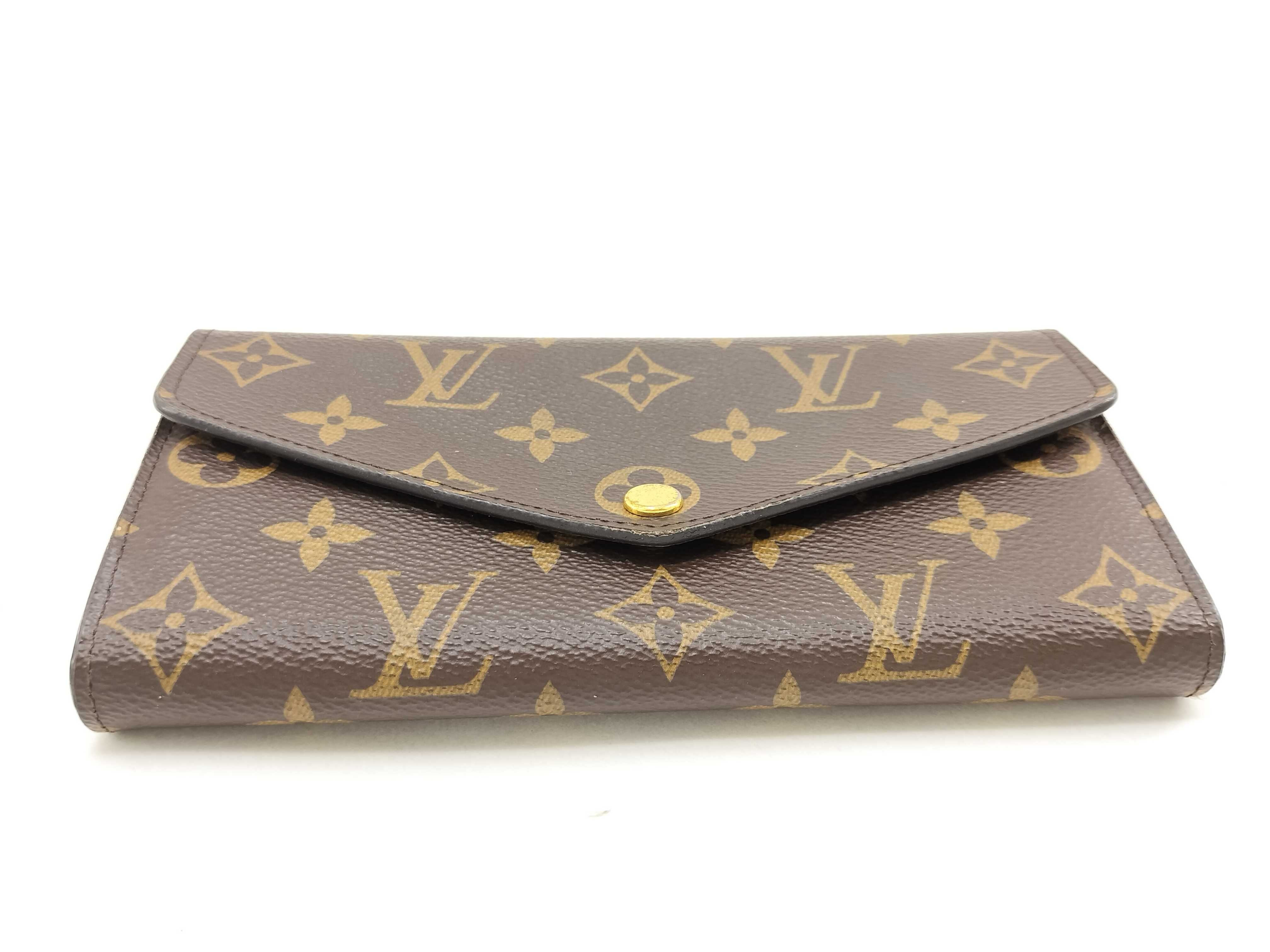 Monogram Portefeuille Sarah New Model Long Wallet — view 5