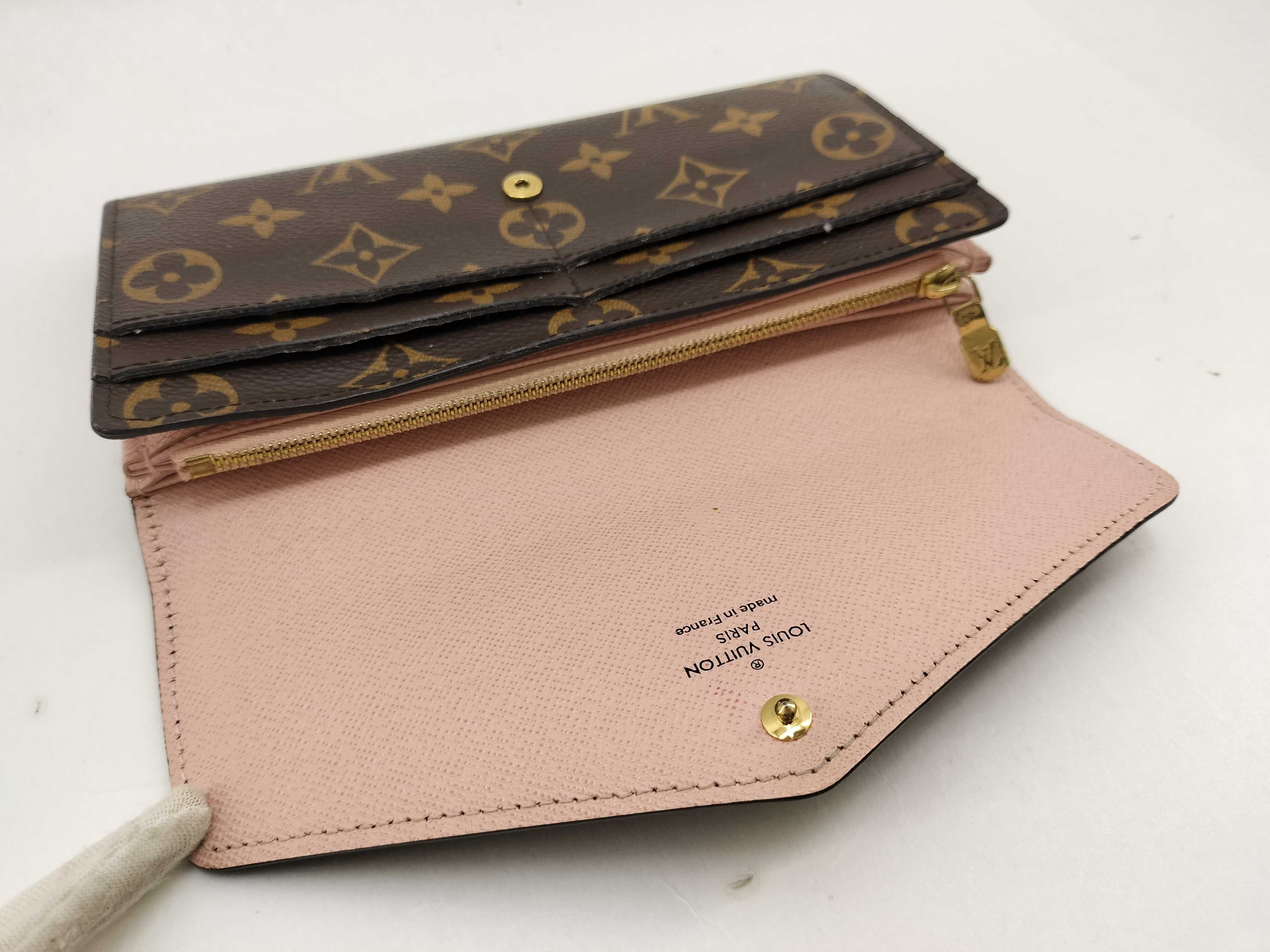 Monogram Portefeuille Sarah New Model Long Wallet — view 9