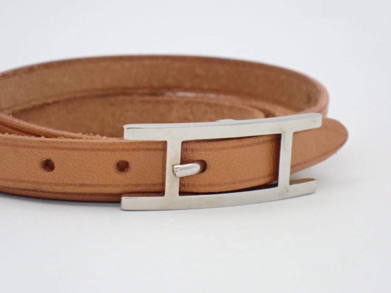 Leather bracelet, Api choker, total length approximately 75 cm — view 3