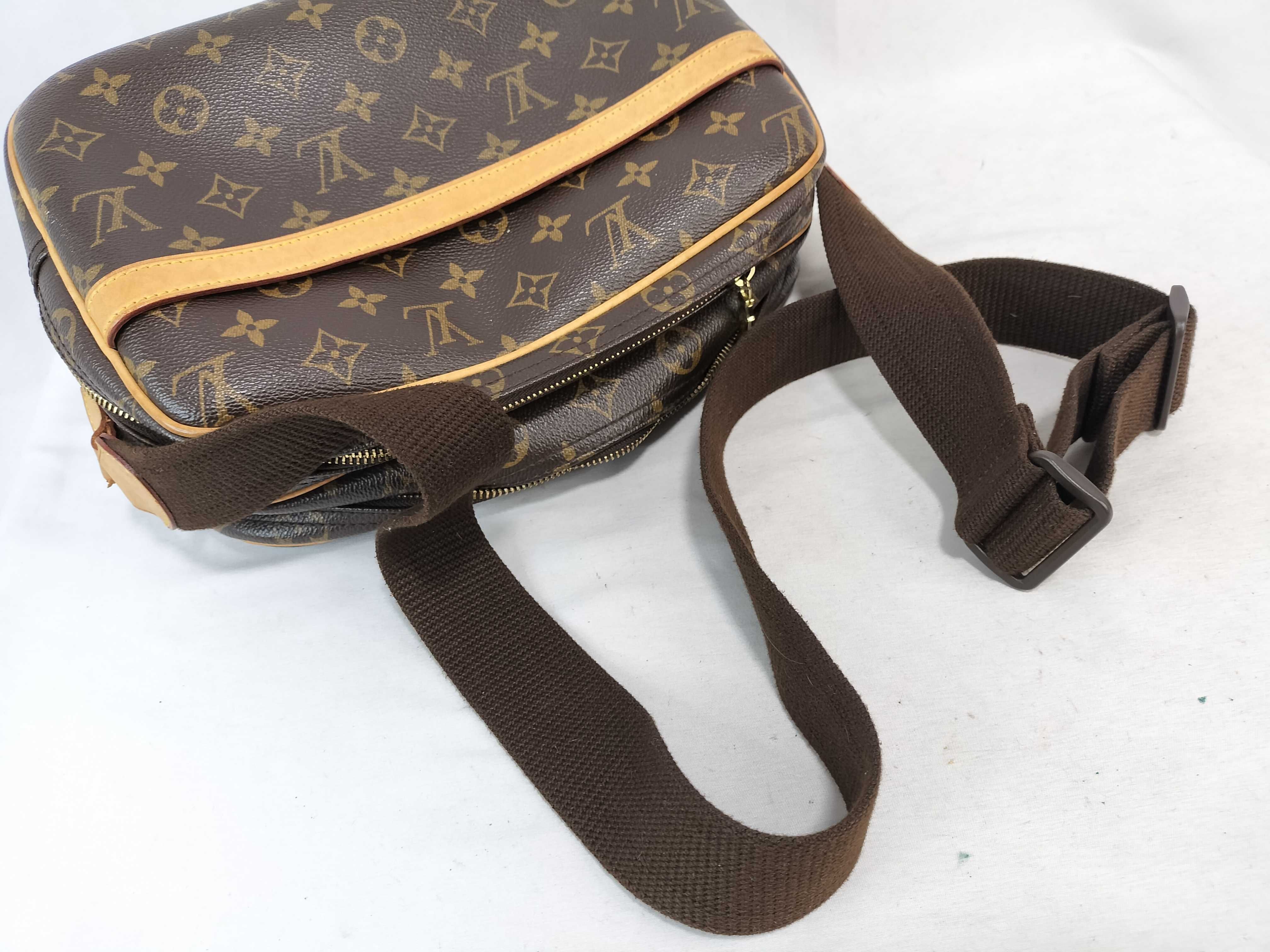 Monogram Louis Vuitton Reporter PM SP0065 Shoulder Bag — view 3