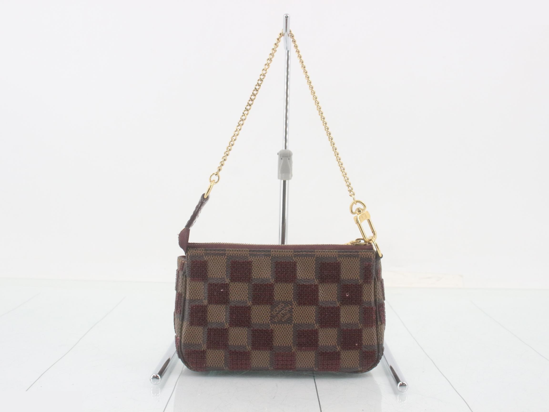 Damier Paillette Mini Pochette Accessoires — view 2