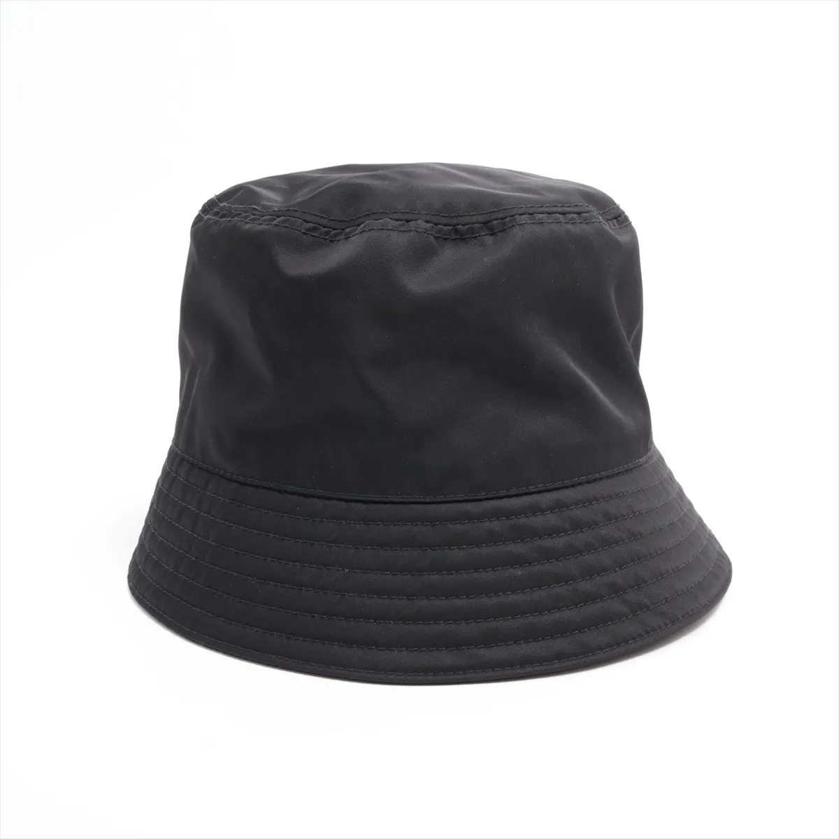 1HC137 Re Nylon Bucket Hat S Polyamide Black — view 3