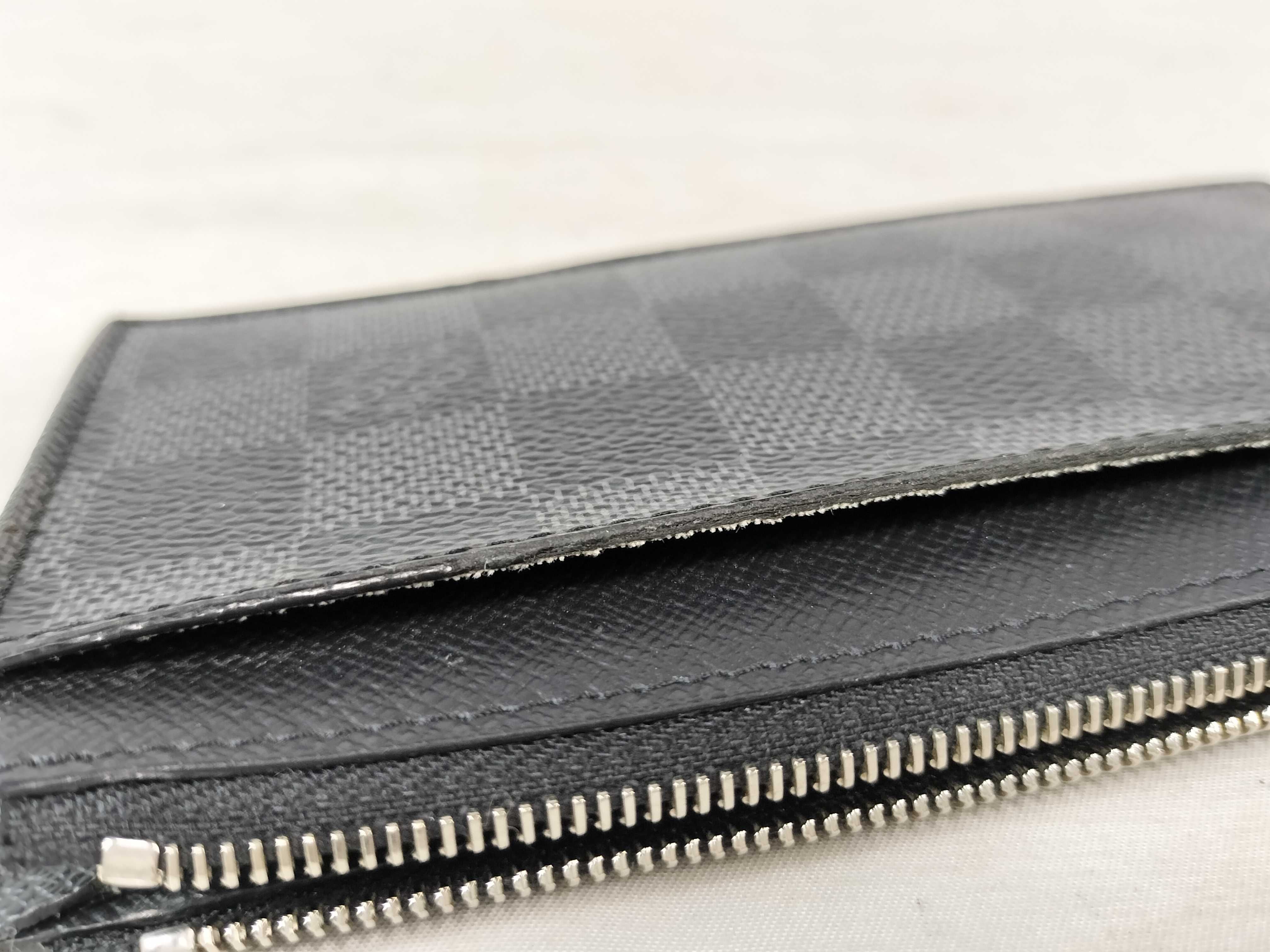 Damier Graphite Coin Card Holder N64038 (Card Case/Pass Case/Business Card Holder) — view 14