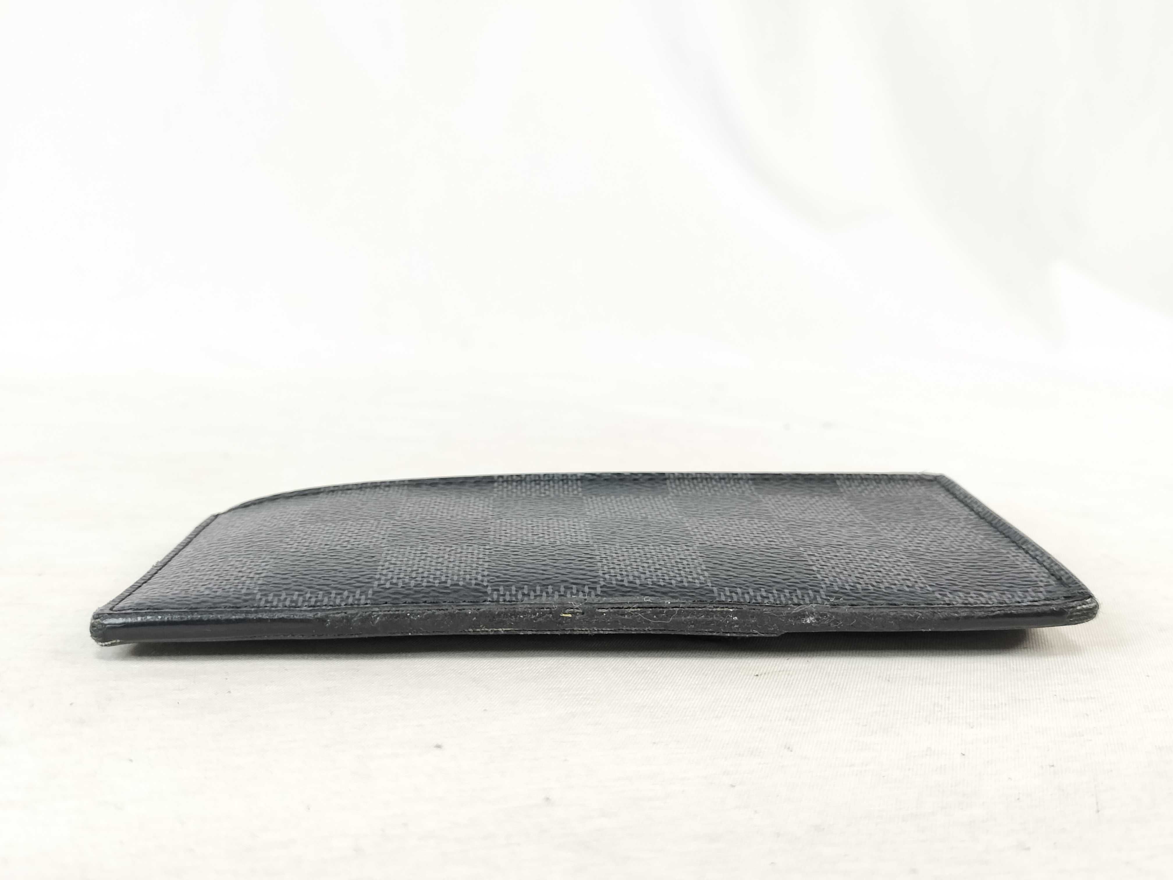 Damier Graphite Coin Card Holder N64038 (Card Case/Pass Case/Business Card Holder) — view 3