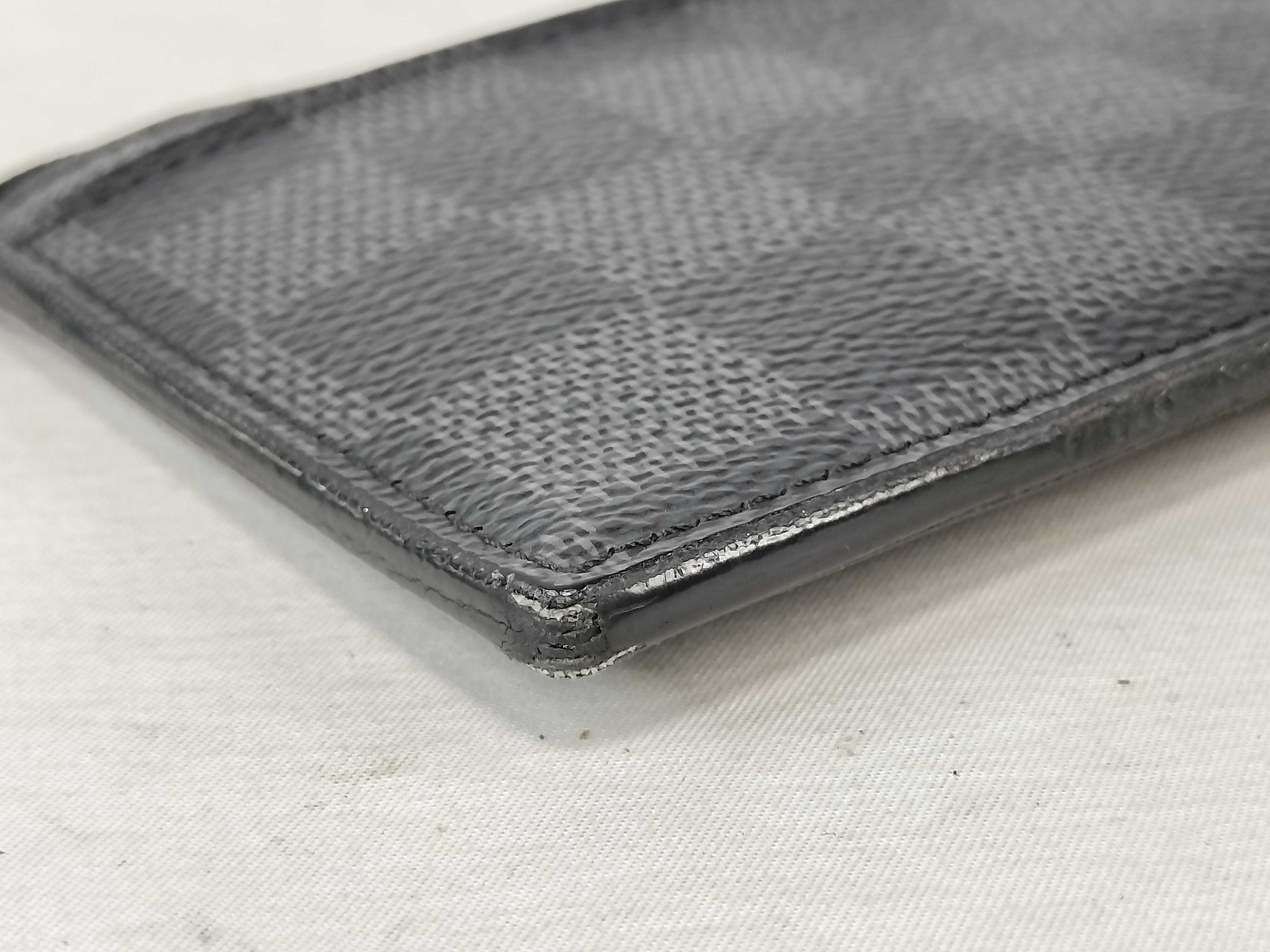 Damier Graphite Coin Card Holder N64038 (Card Case/Pass Case/Business Card Holder) — view 4
