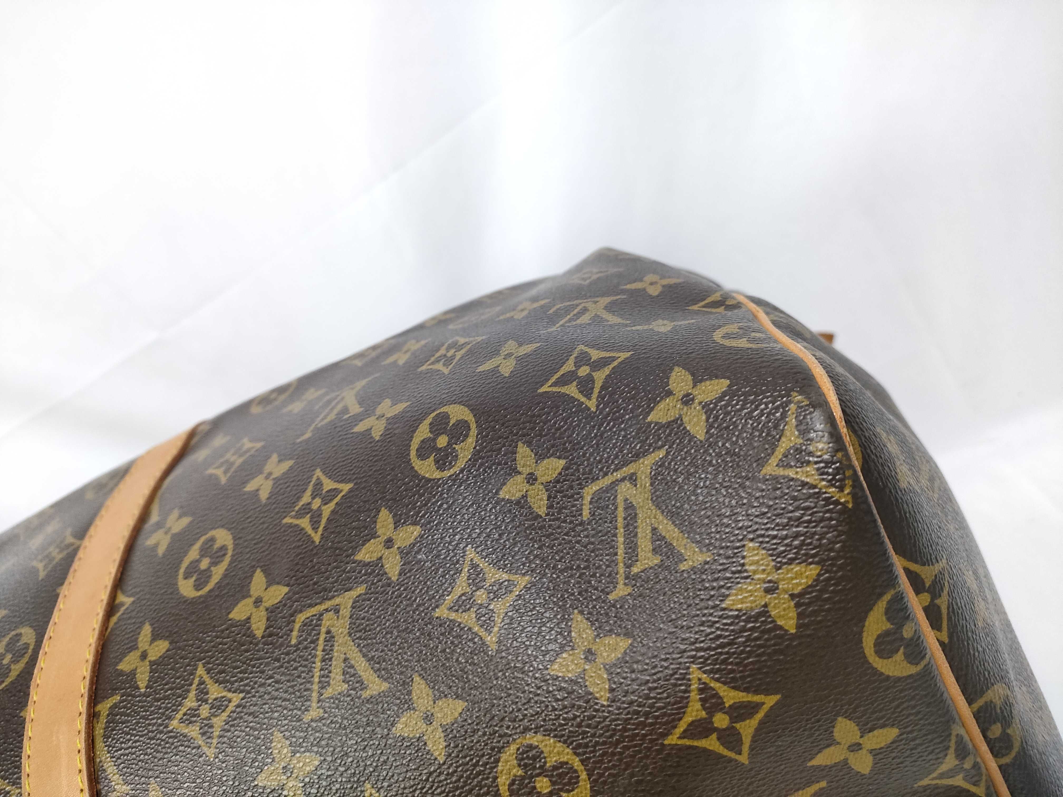 Monogram Keepall 55 M41424 MI881 Boston Bag — view 4
