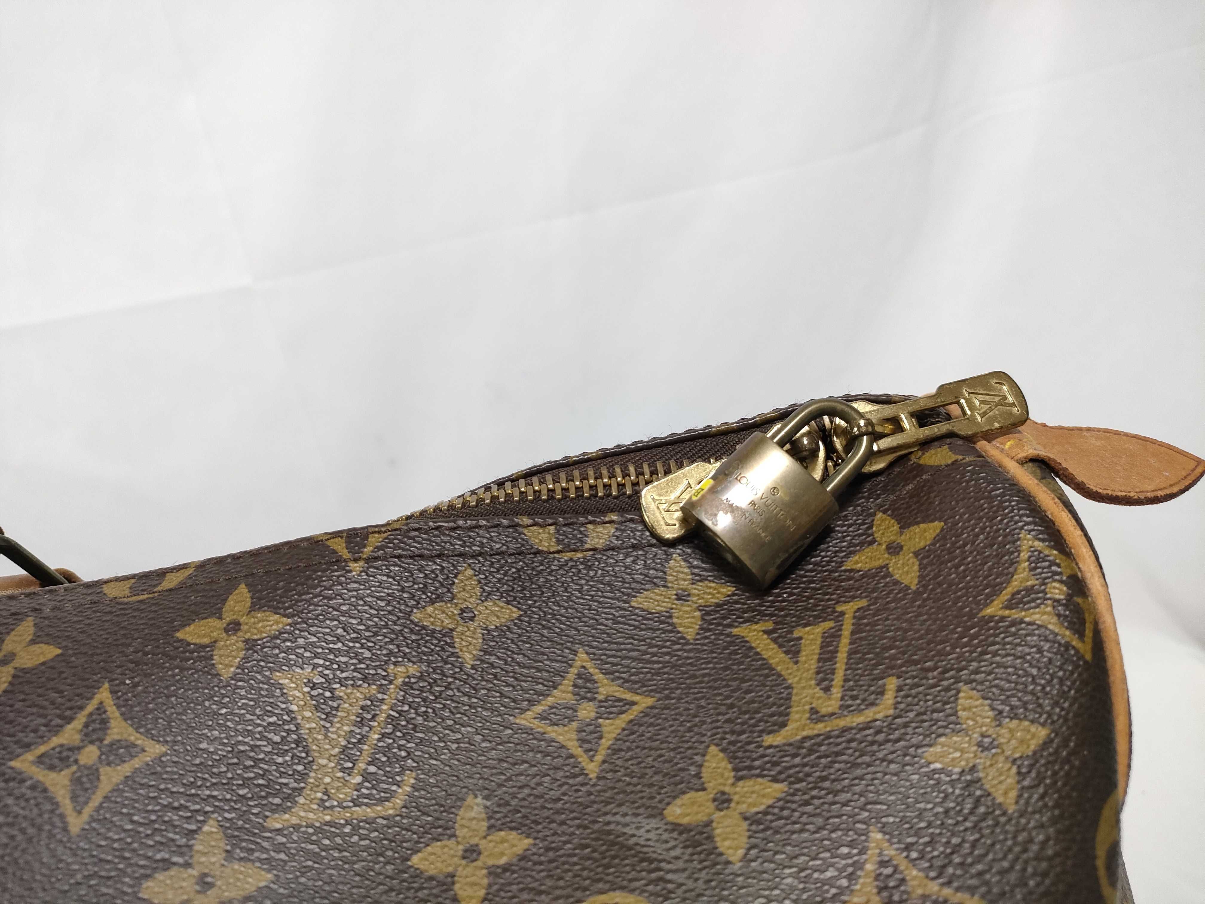 Monogram Keepall 55 M41424 MI881 Boston Bag — view 7