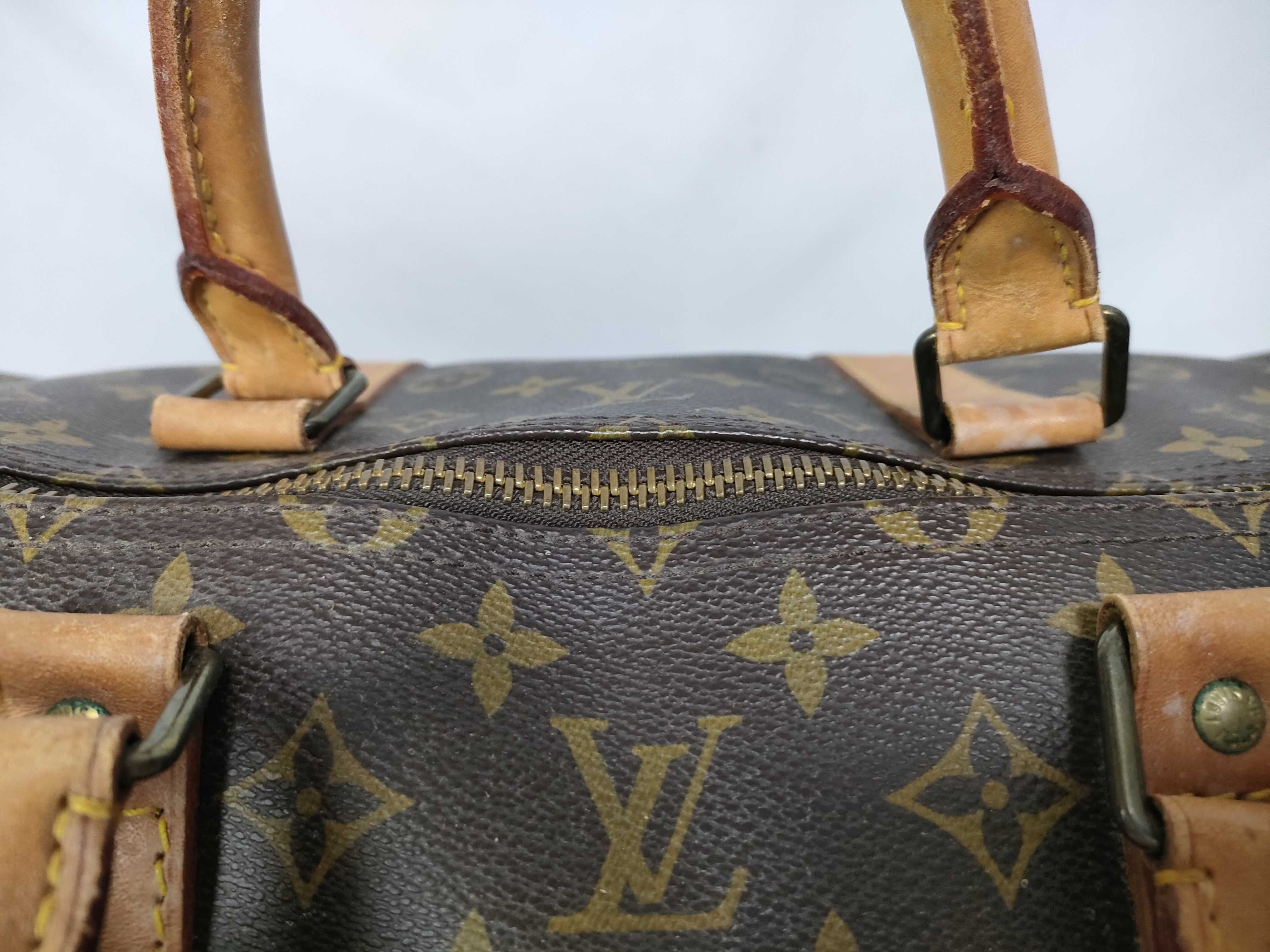 Monogram Keepall 55 M41424 MI881 Boston Bag — view 8