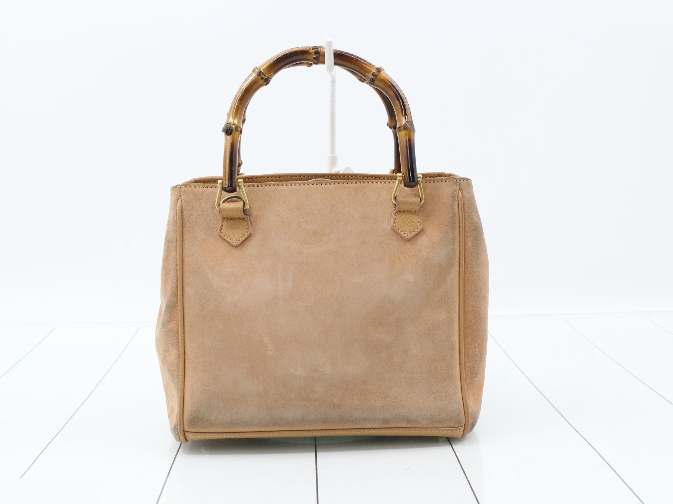 Bamboo Suede 2-Way Handbag — view 2