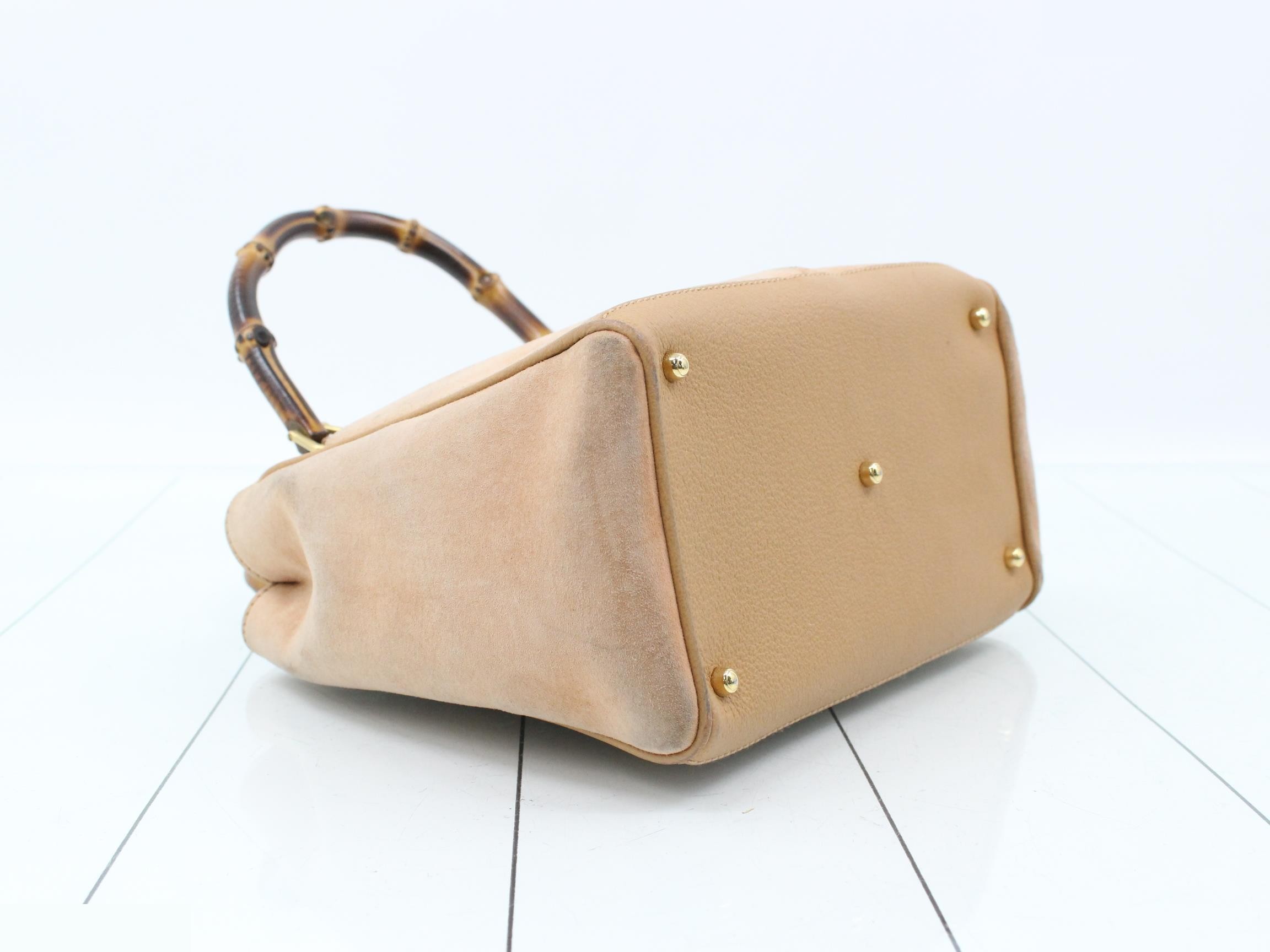 Bamboo Suede 2-Way Handbag — view 5