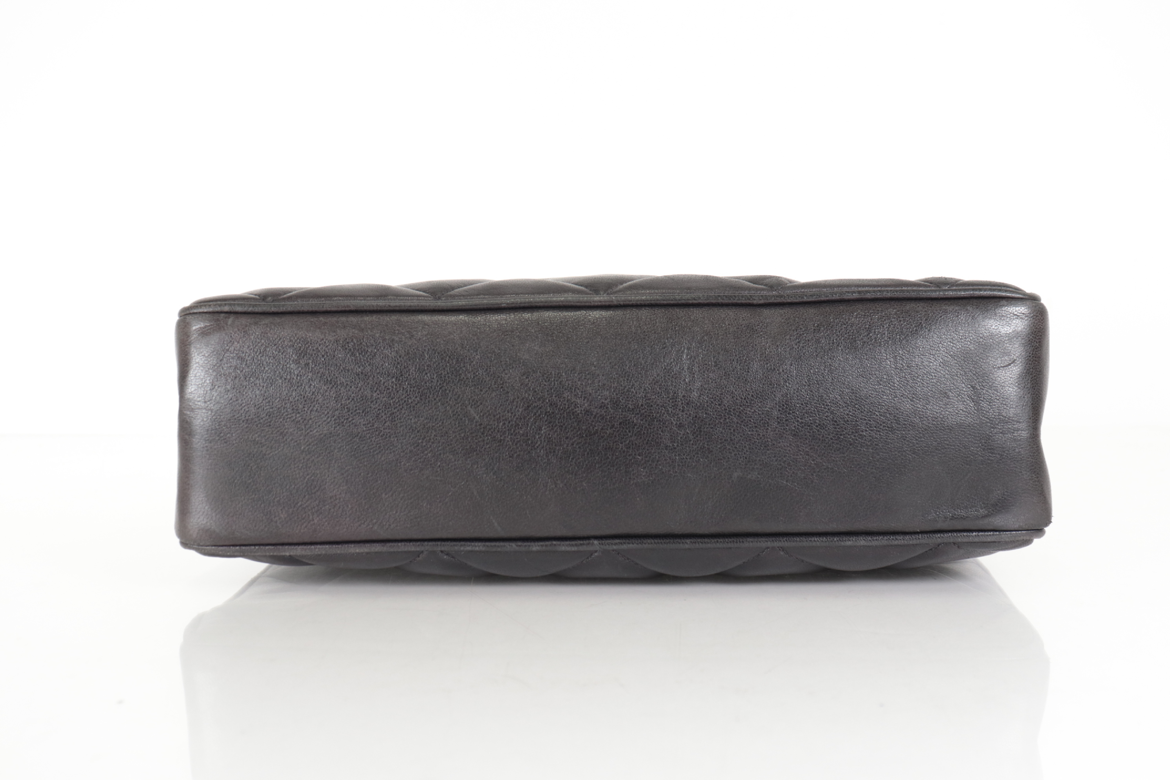 Turnlock Lambskin Tote Bag (Serial No. 3) — view 6