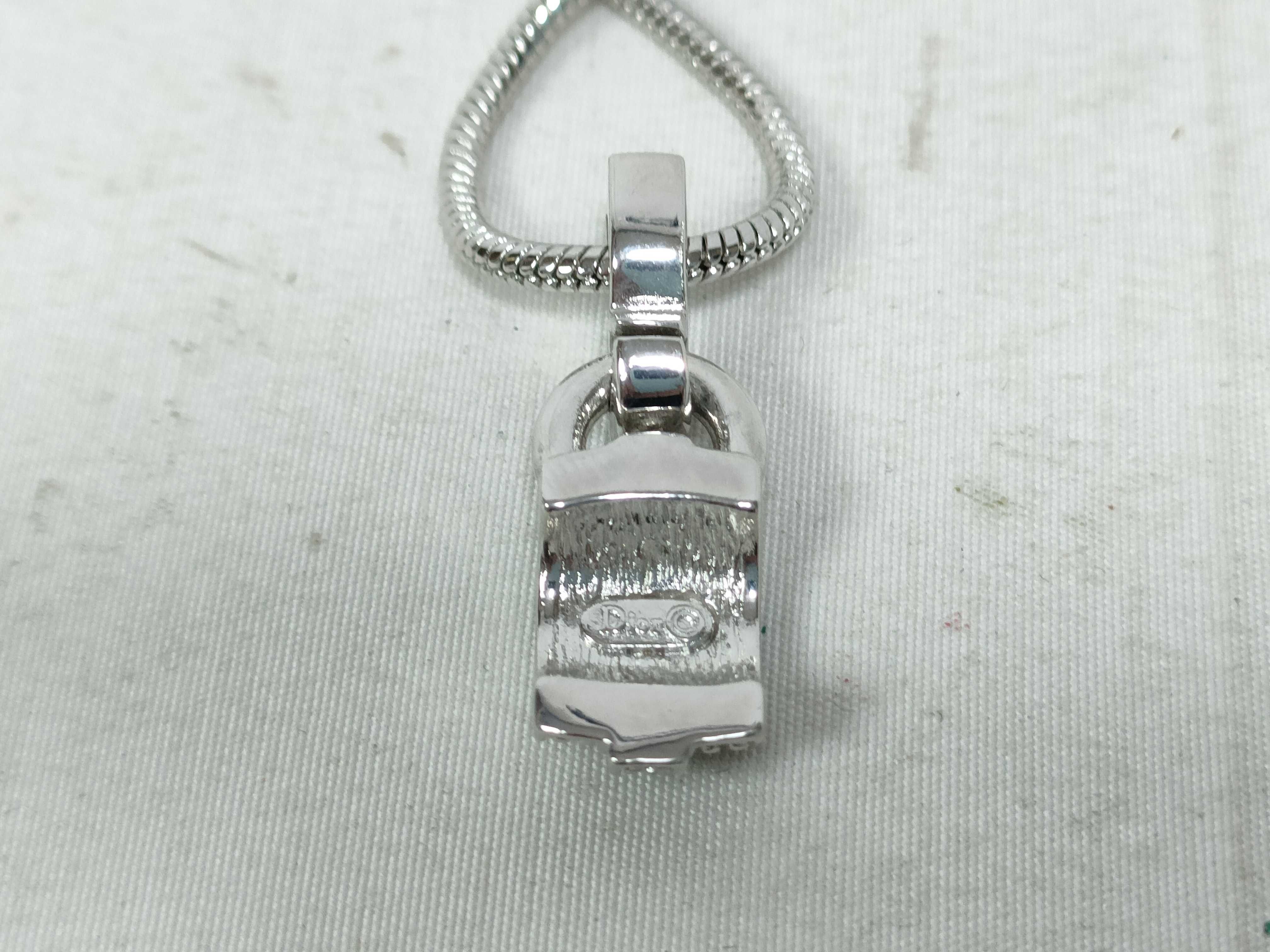 Vintage Crystal Pendant Necklace — view 3
