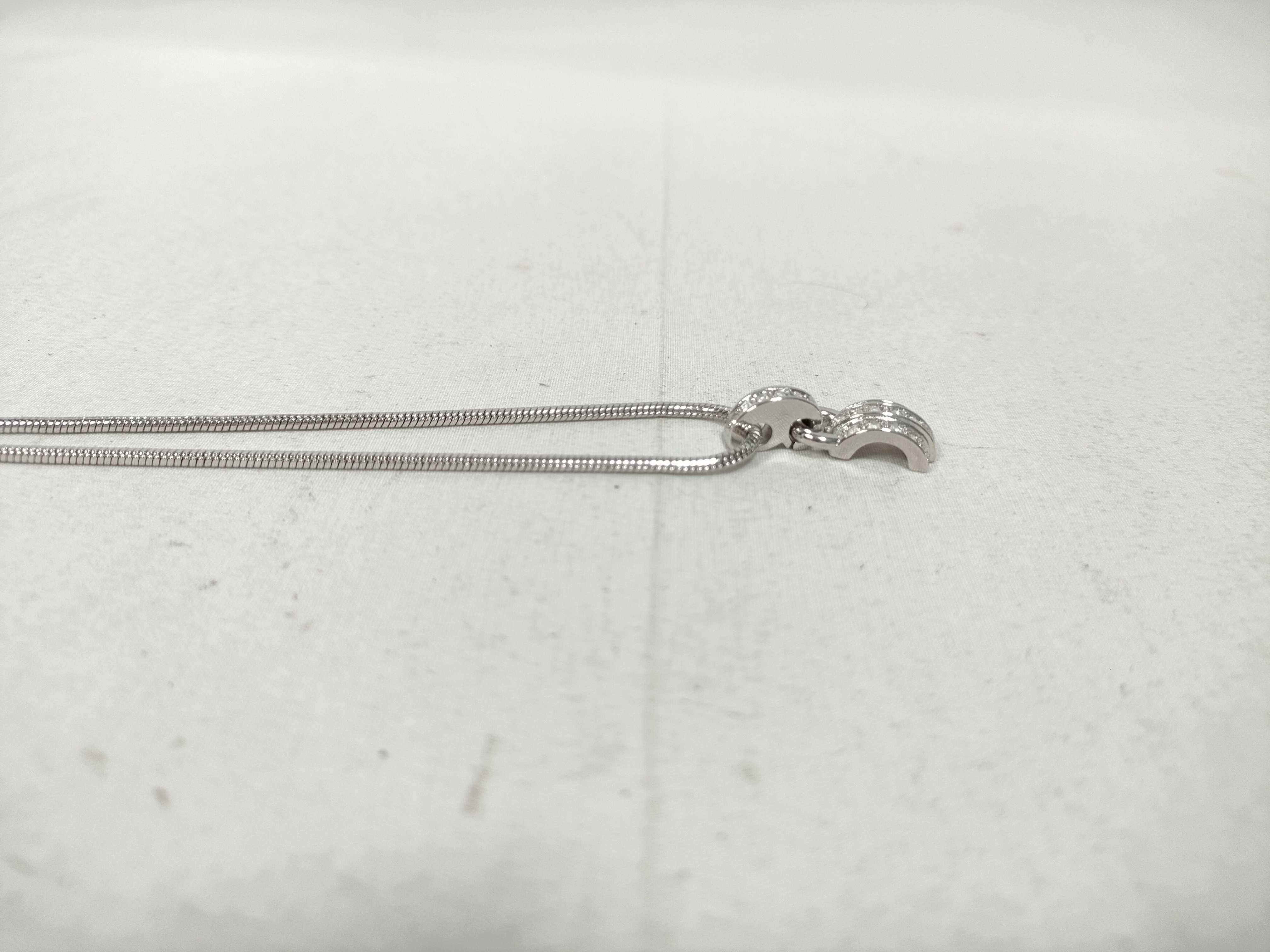 Vintage Crystal Pendant Necklace — view 5