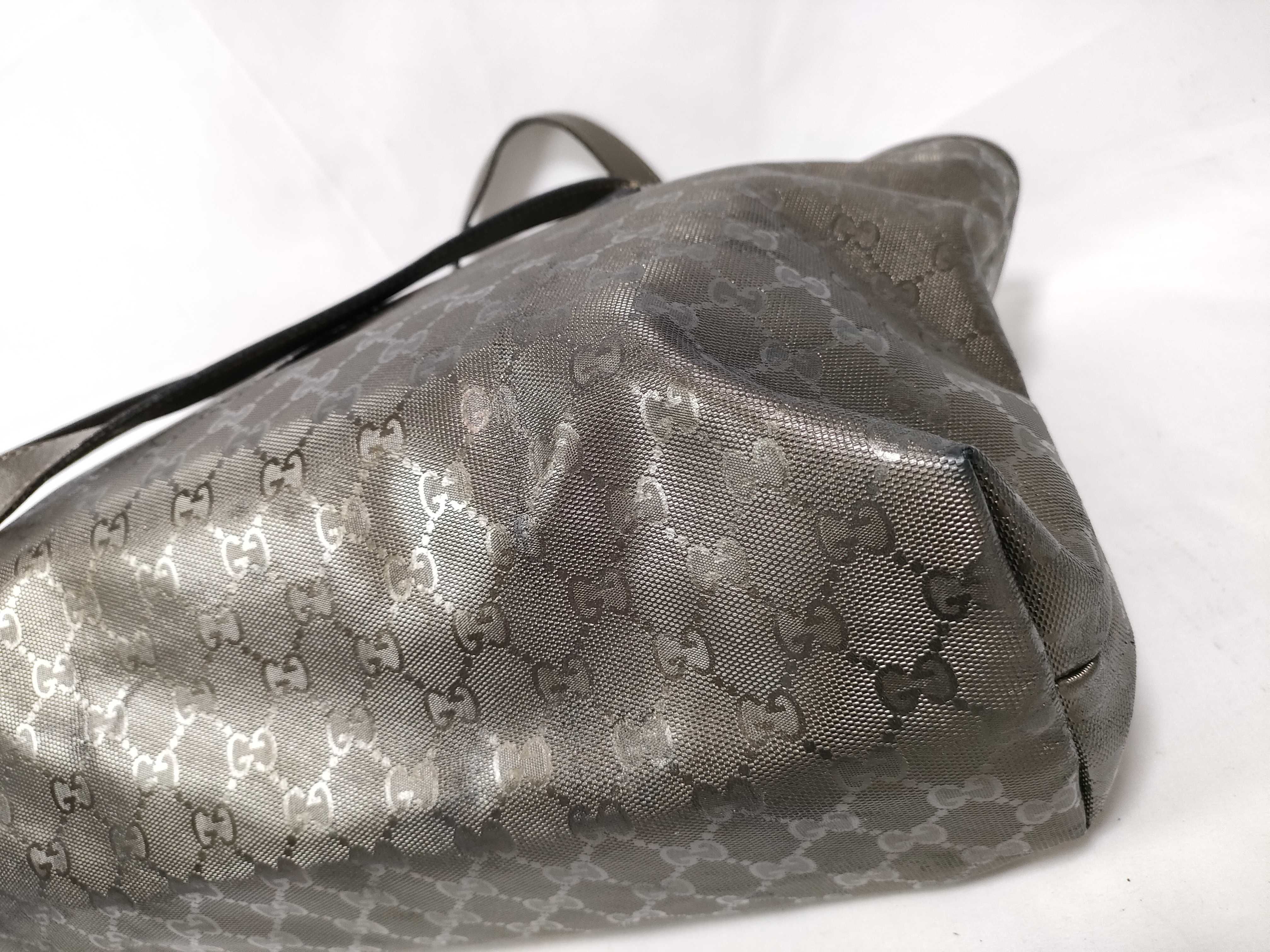 GG Imprime Tote Bag, Gold, 211137 (Handbag) — view 4