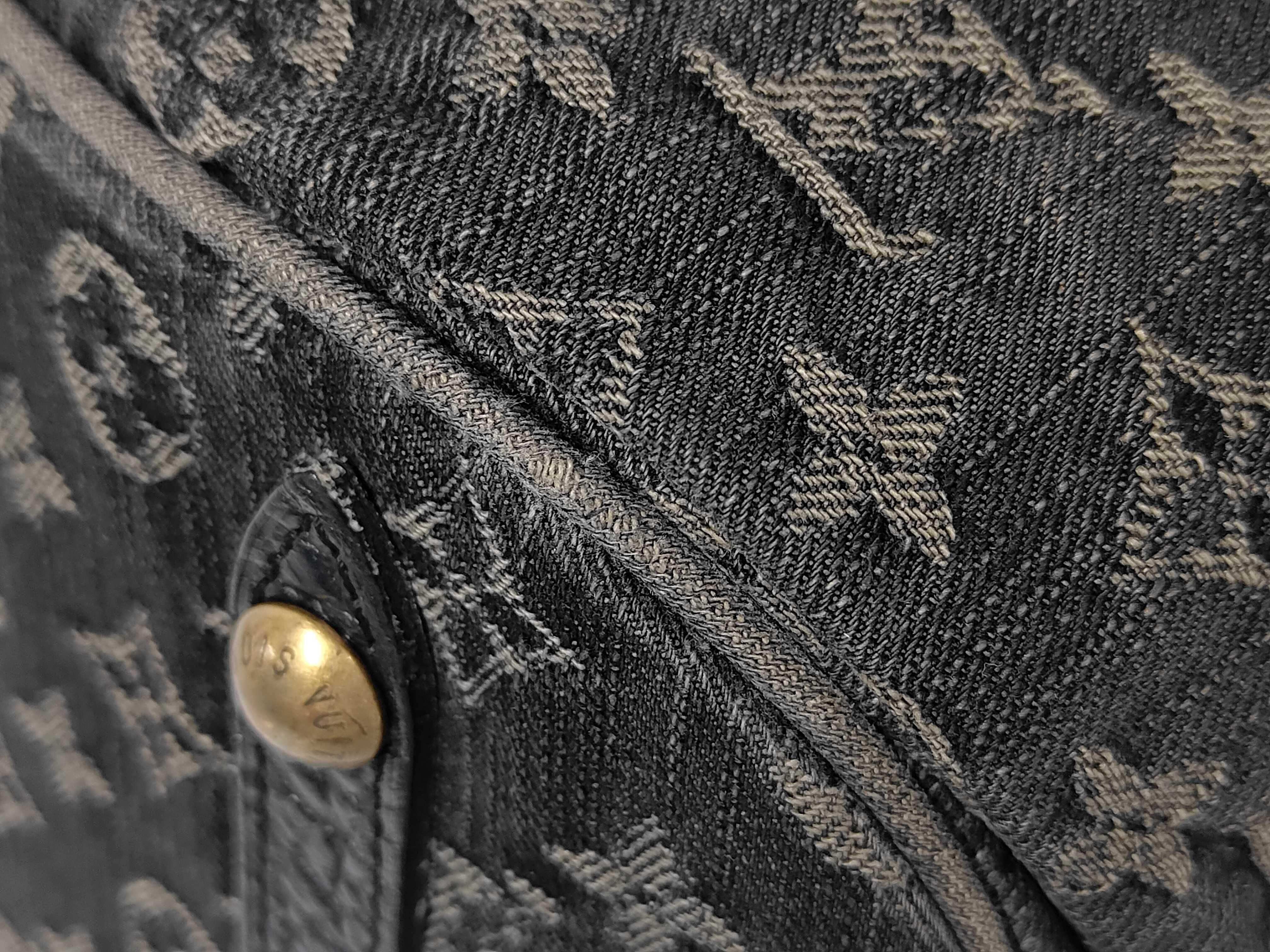 Monogram Denim Neo Cavie MM Black 2-Way Handbag Shoulder Bag M95351 Shoulder Bag — view 6
