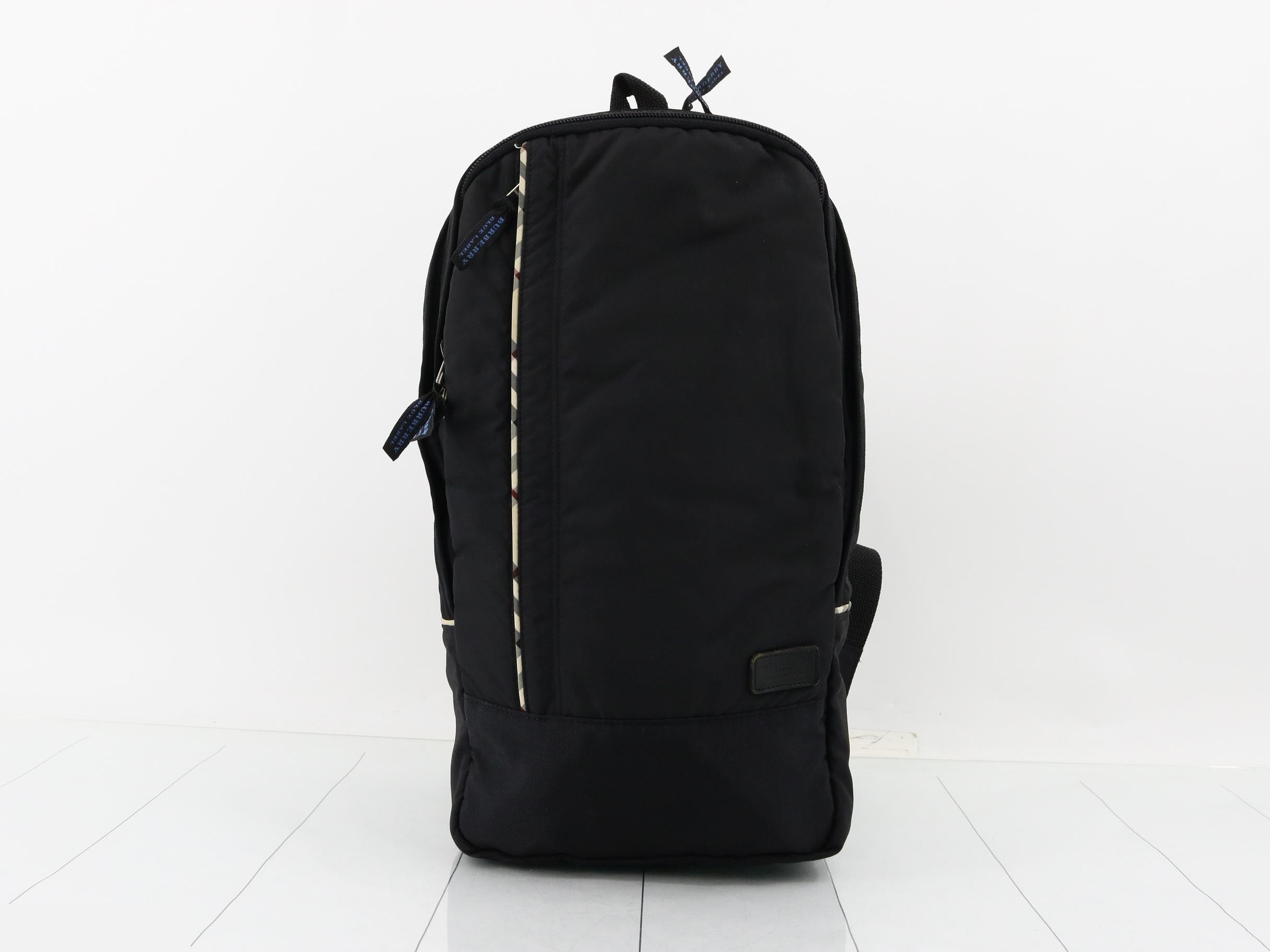 Blue Label Backpack, Black Check
