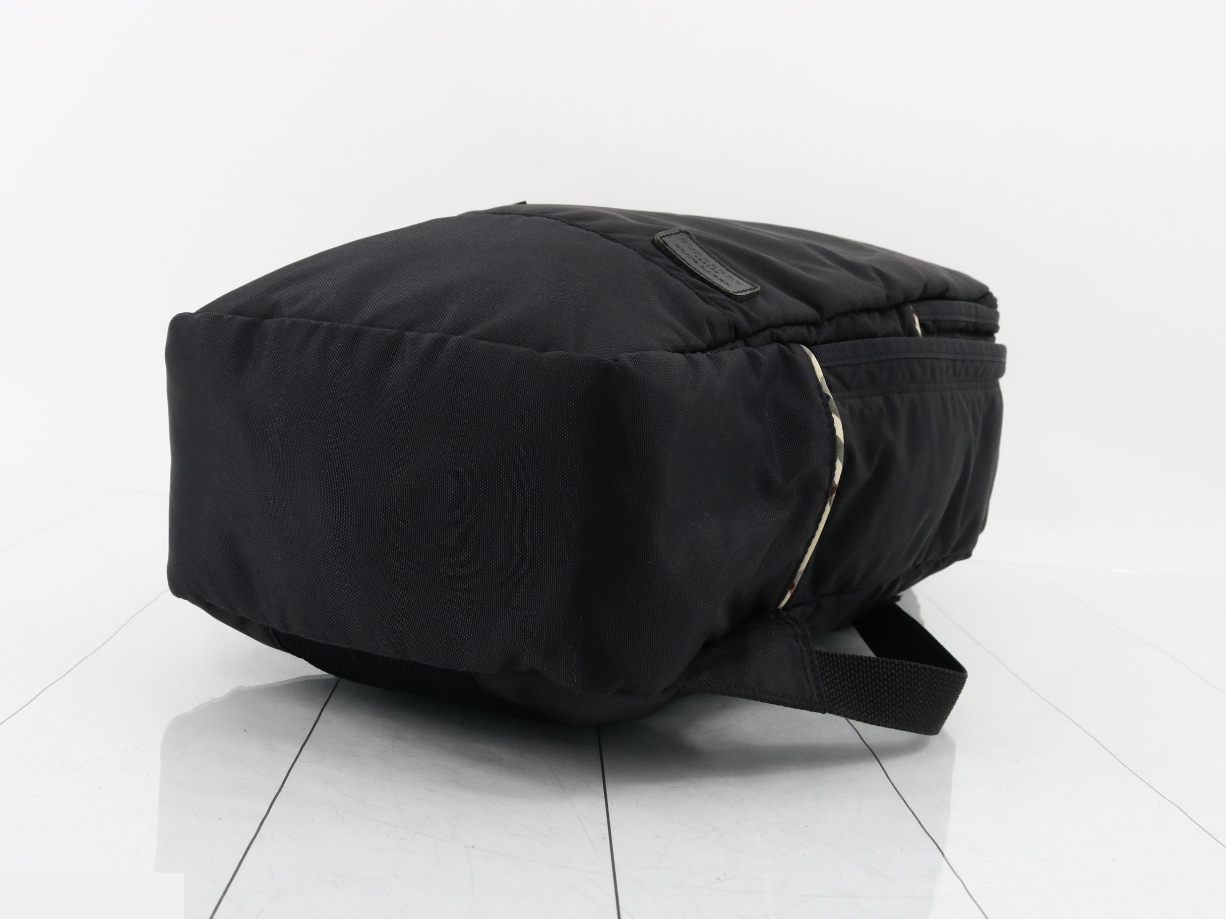 Blue Label Backpack, Black Check — view 6