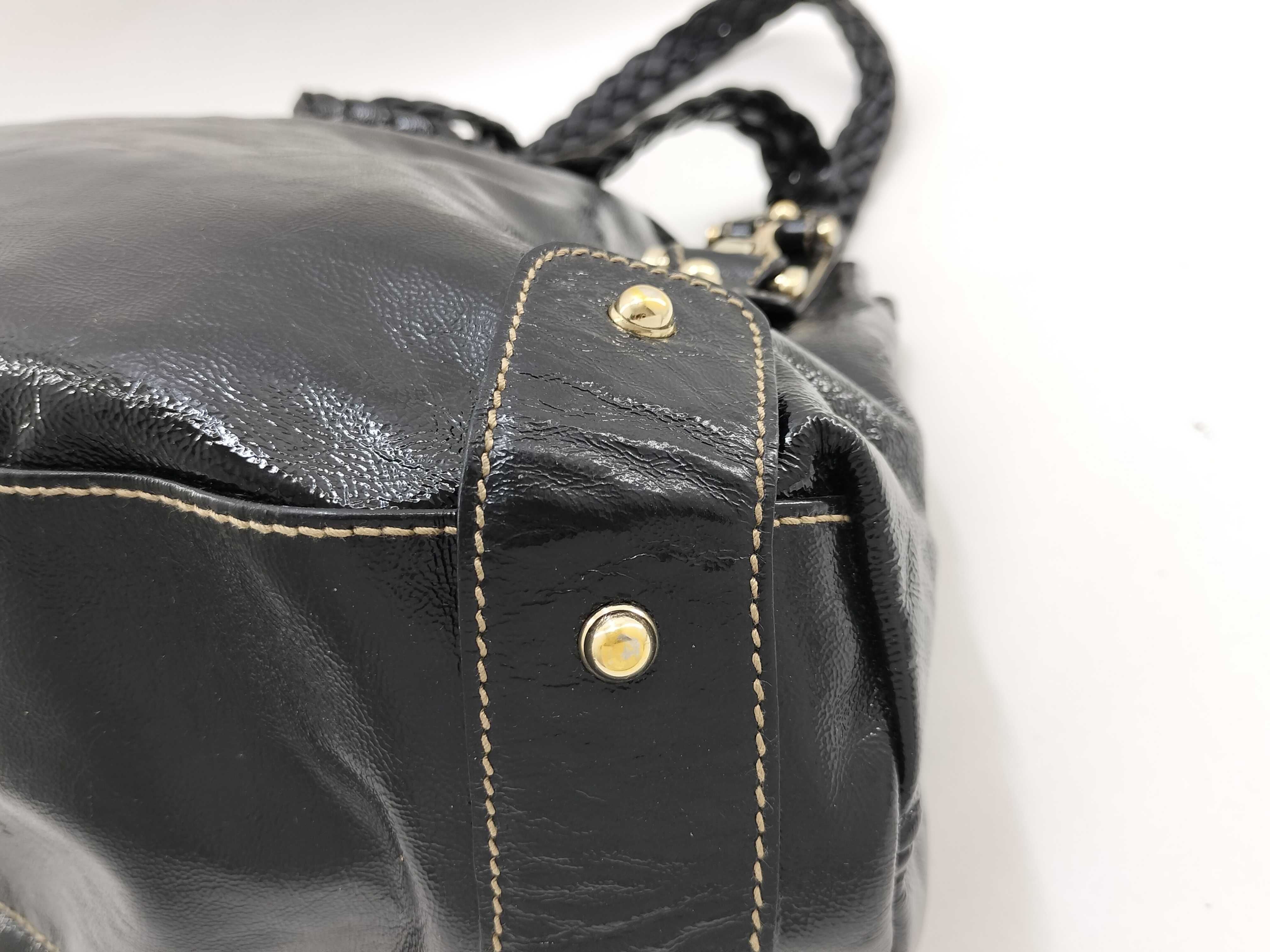 handbag, black tote bag — view 5