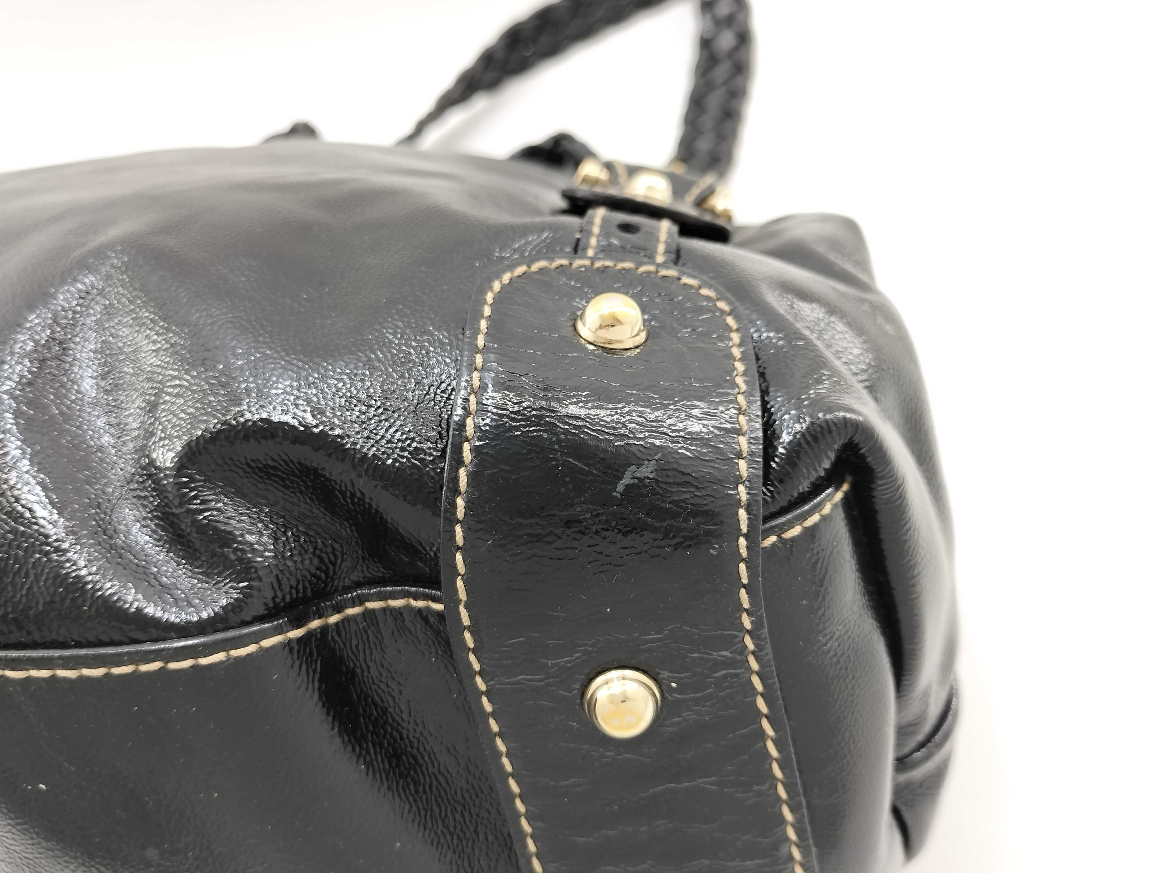 handbag, black tote bag — view 6