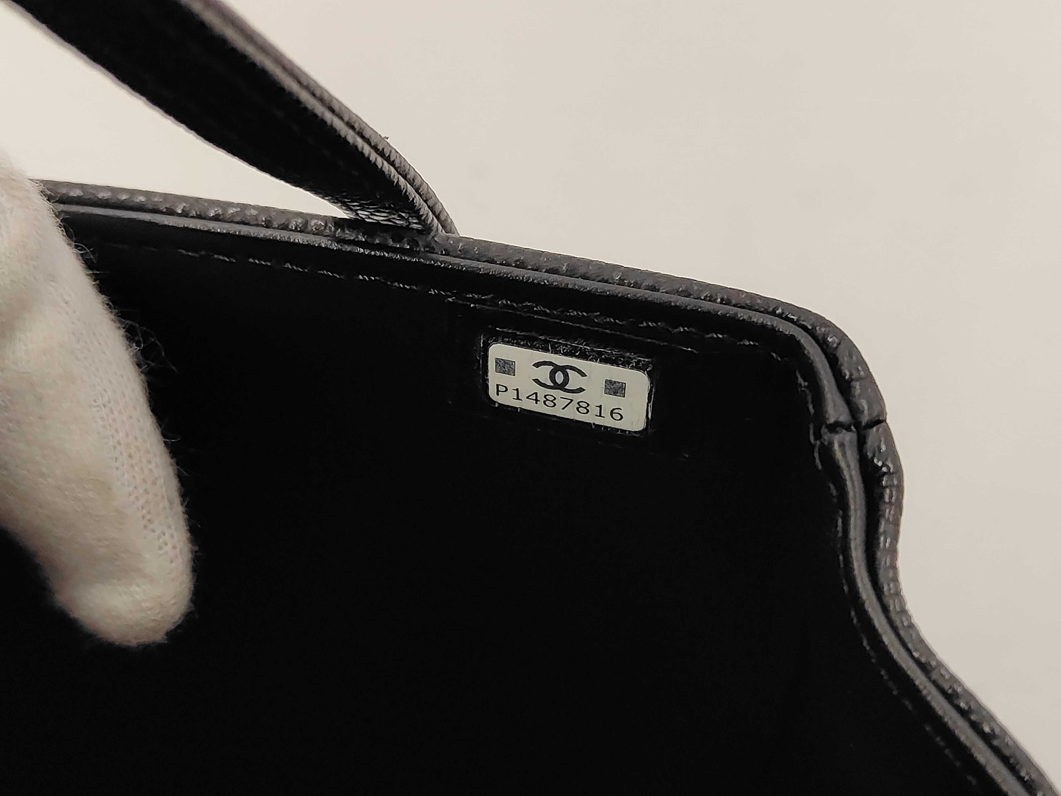 Preppy Coco Shoulder Bag, Caviar Leather, Black, P1487816 (Shoulder Bag) — view 11