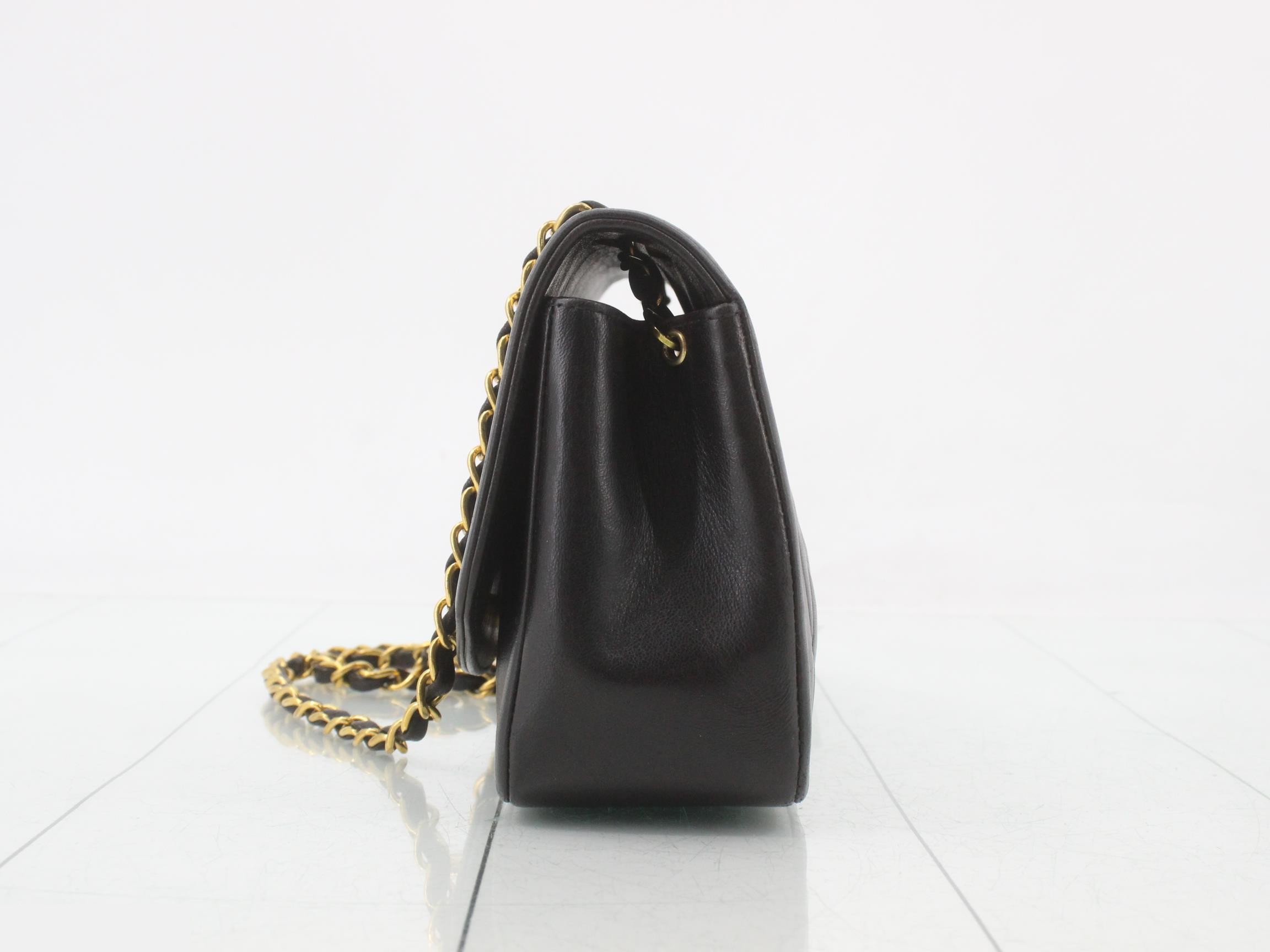 Diana Black Shoulder Bag — view 3