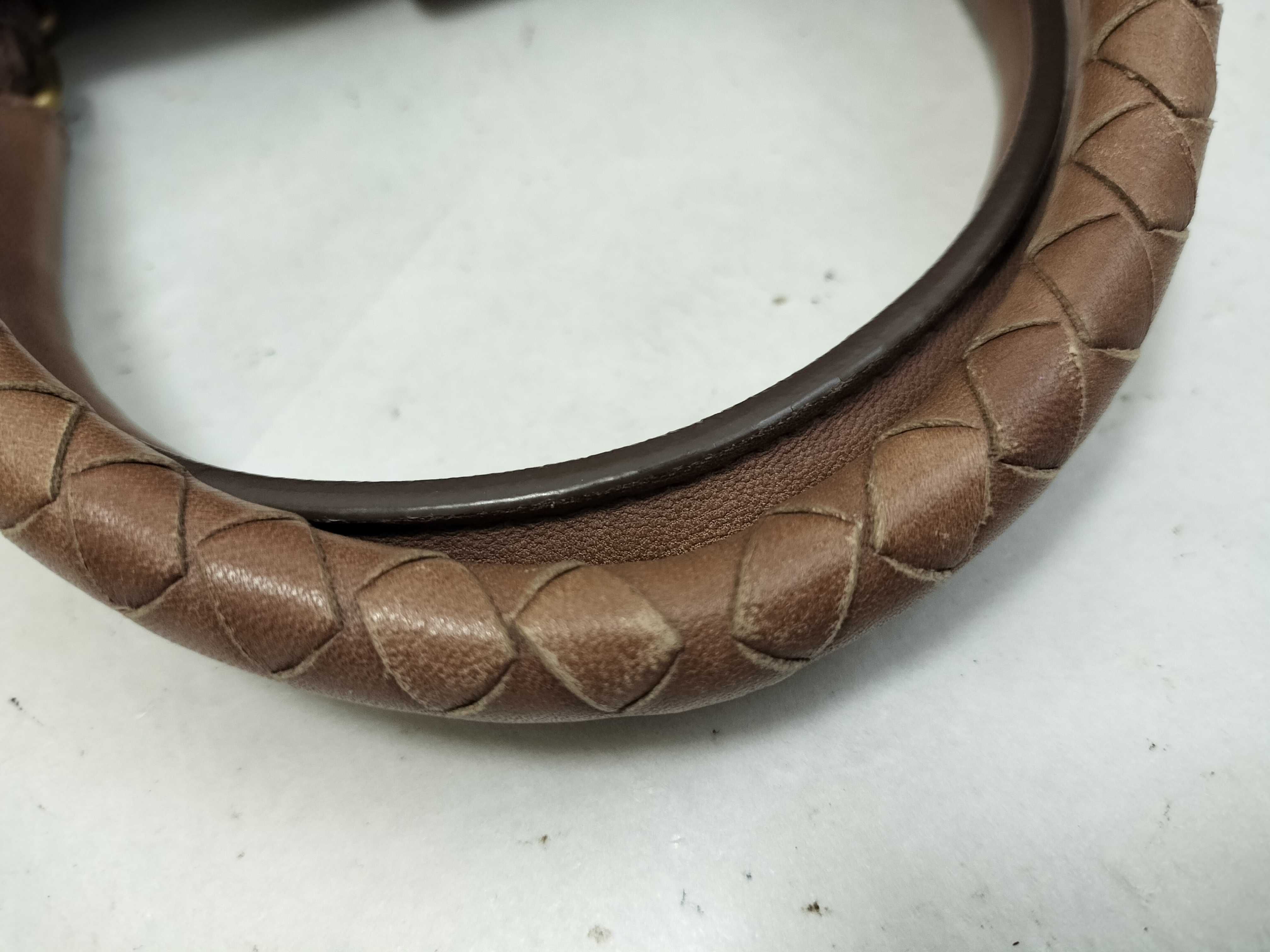 Intrecciato KR - Roma Leather Handbag Brown 171265 Handbag — view 4
