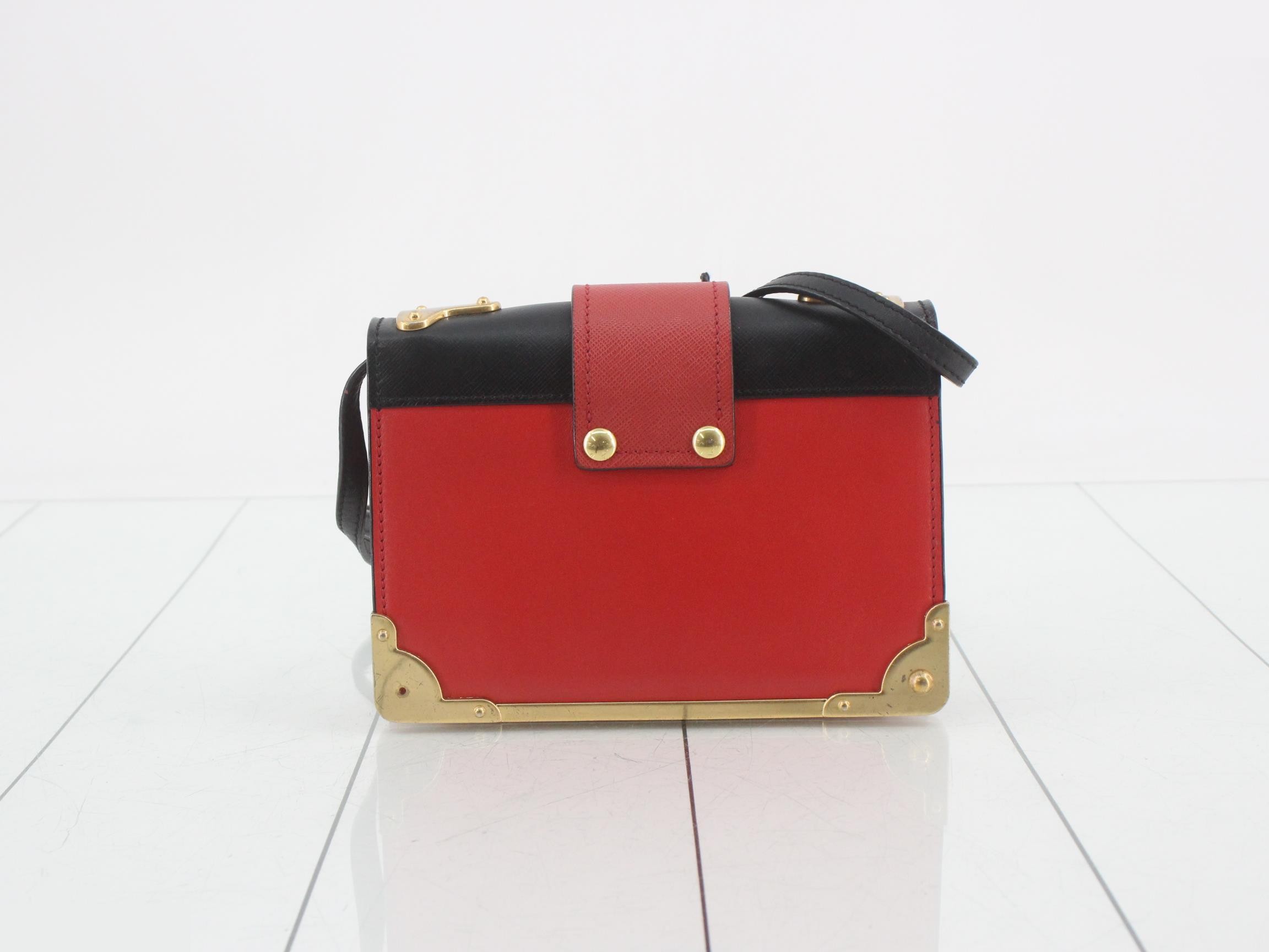 Cahier Saffiano Leather Shoulder Bag — view 2