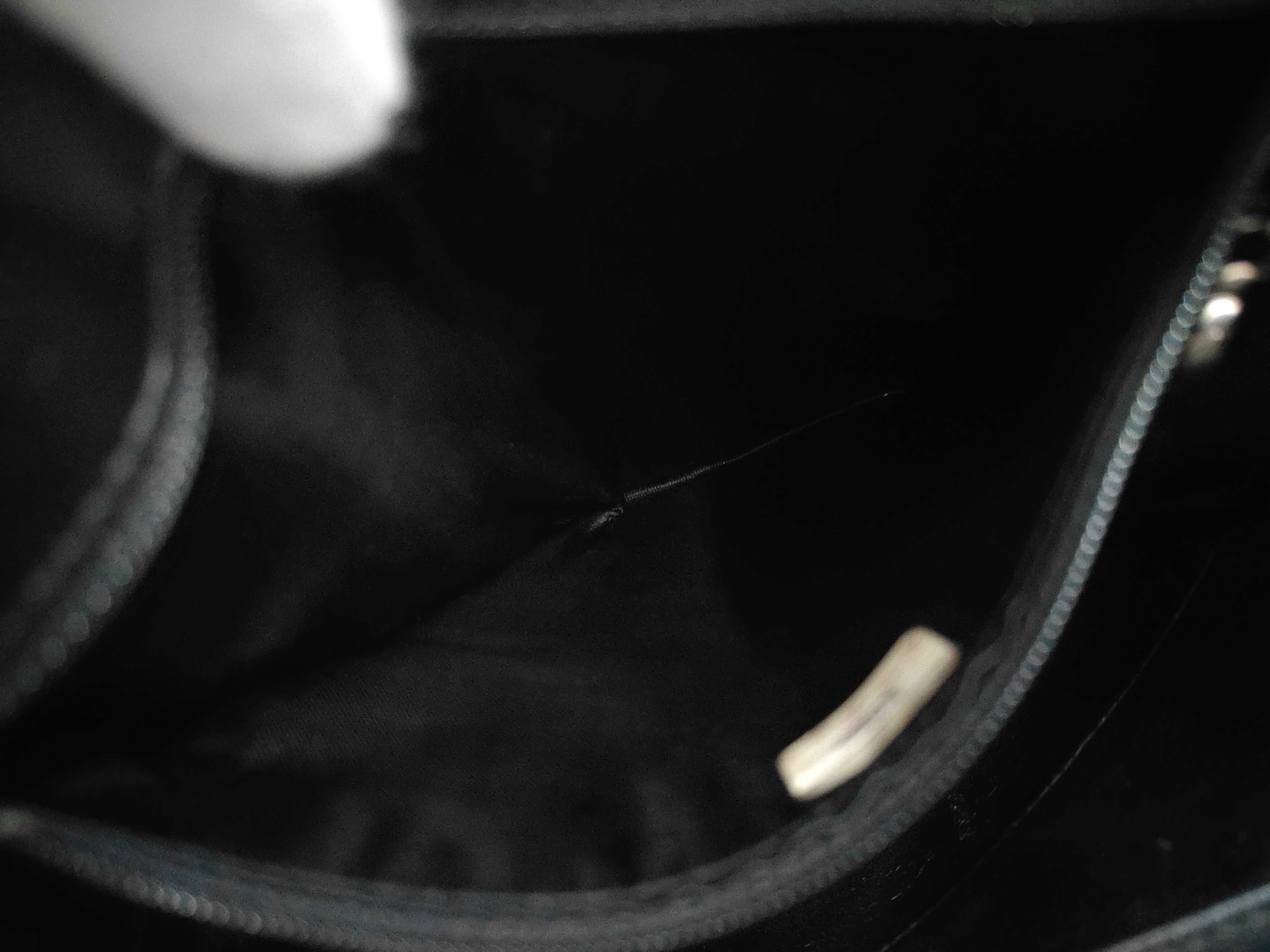 enamel Matelassé backpack, Coco Mark, serial number 4, with sticker. — view 11