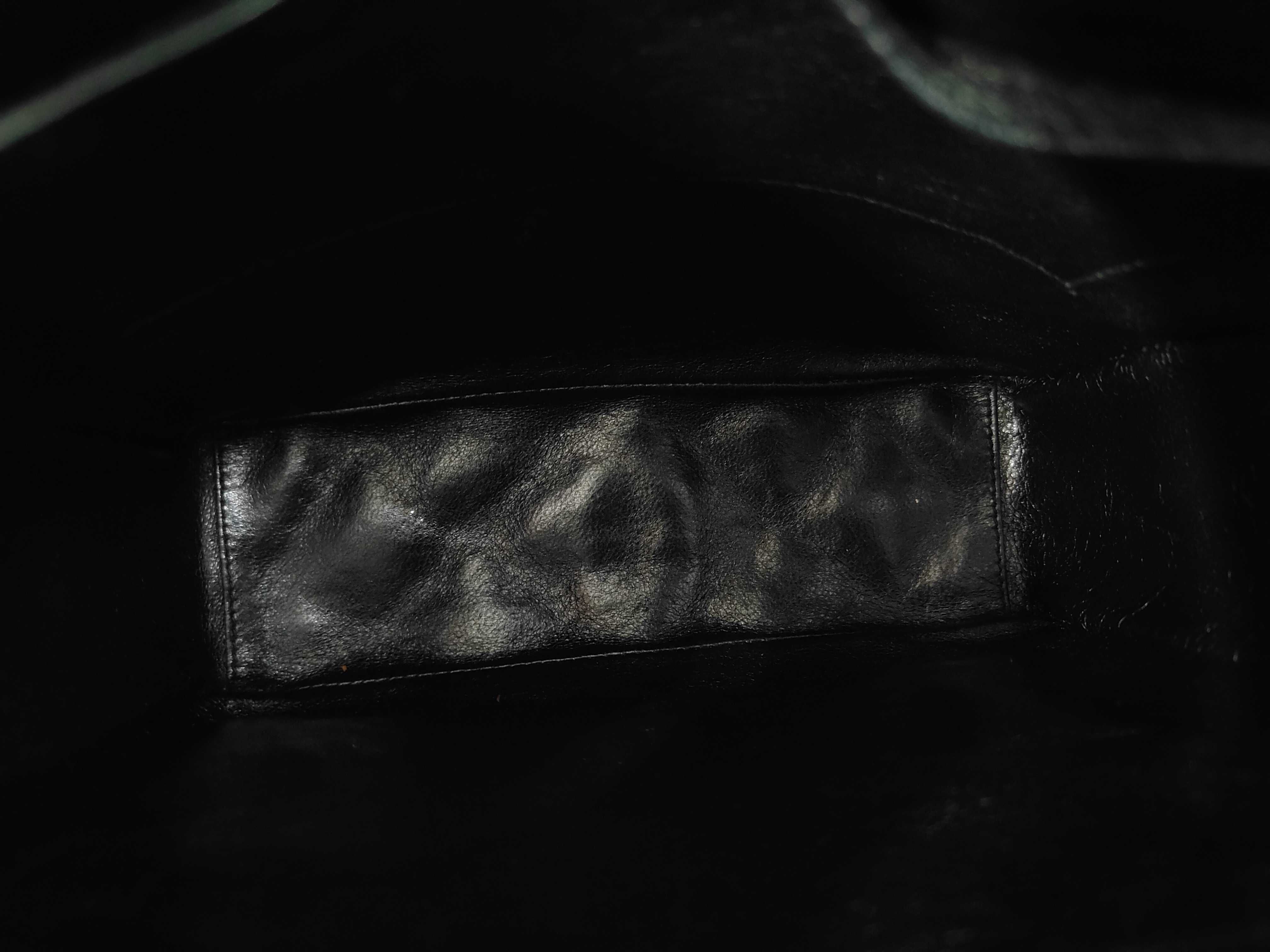 enamel Matelassé backpack, Coco Mark, serial number 4, with sticker. — view 10