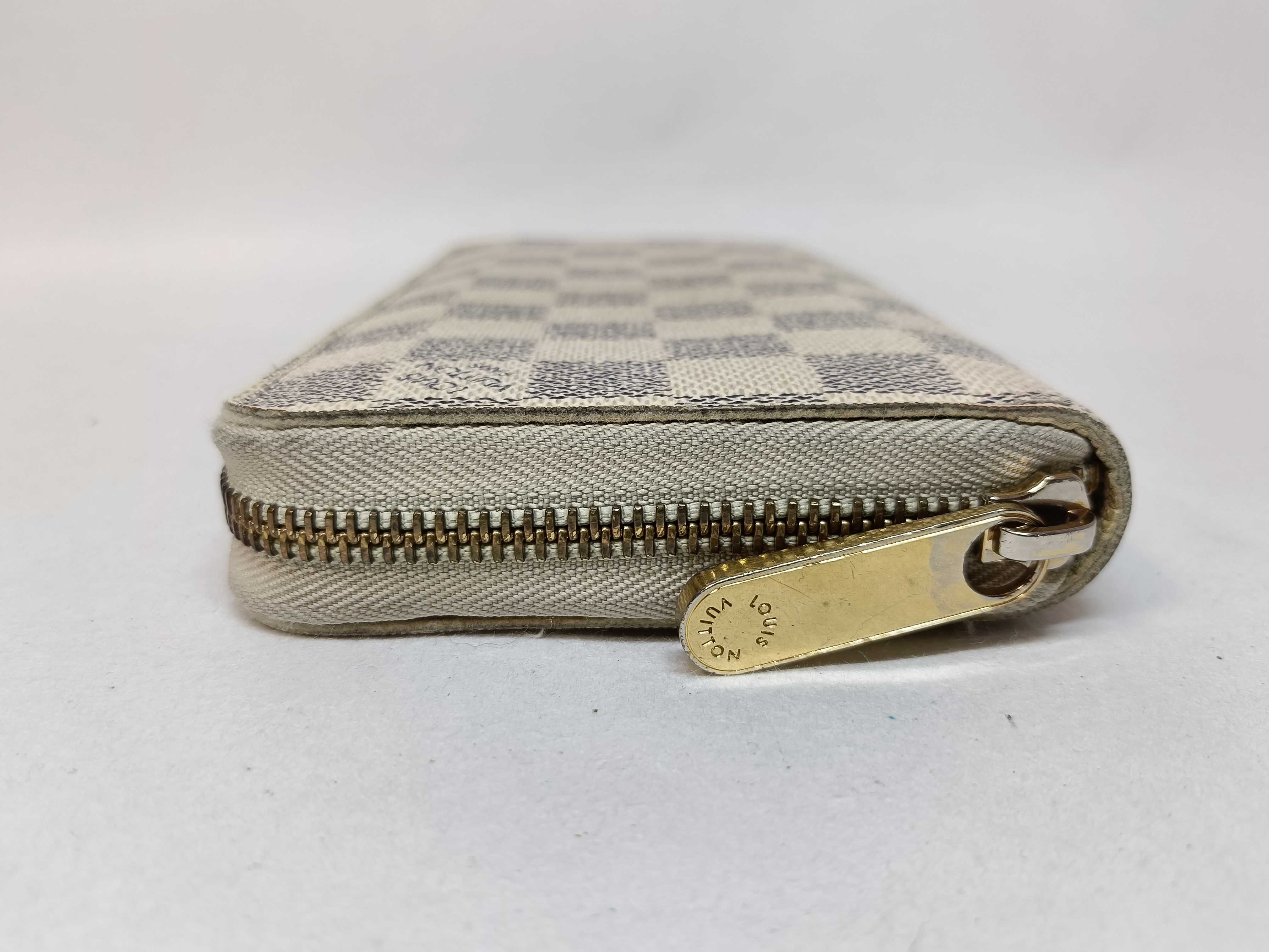 Damier Azur N60029 Zippy Compact Wallet VI2037 — view 3