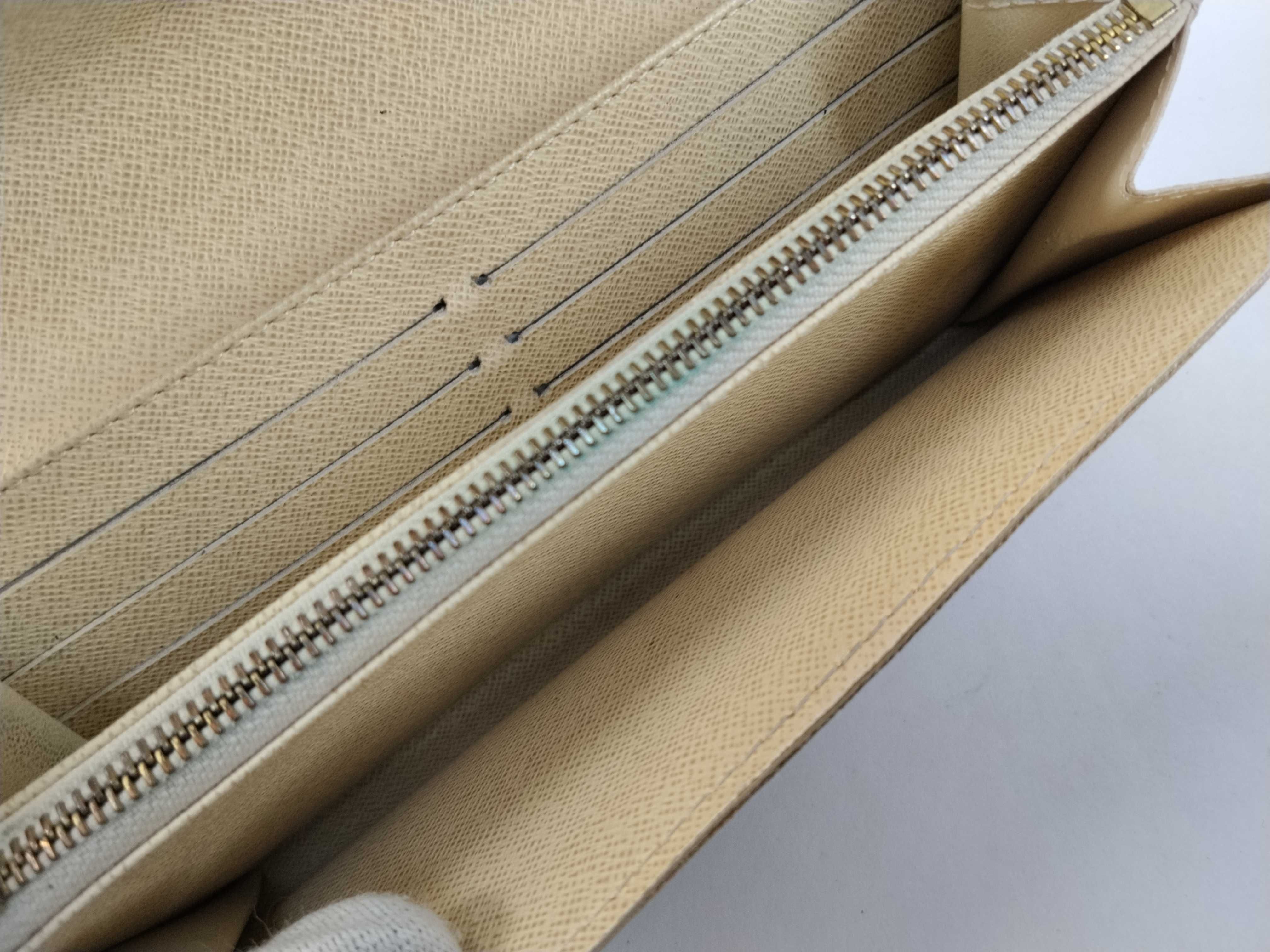 Damier Azur Louis Vuitton Damier Azur Portefeuille Sarah Long Wallet N61735 CA5008 Wallet — view 13