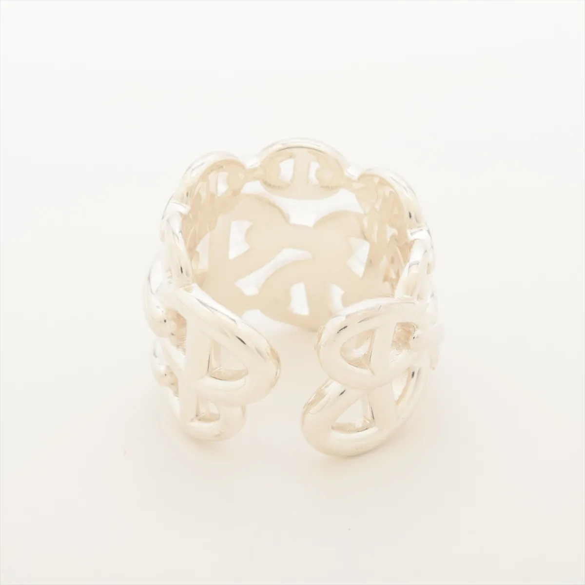 Chaine d'Ancre Enchainée GM 2023 Ring, Size 53, 925 Sterling Silver, 14.5g, 23AG566703. — view 2
