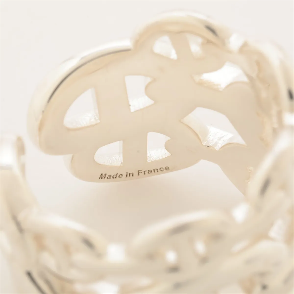 Chaine d'Ancre Enchainée GM 2023 Ring, Size 53, 925 Sterling Silver, 14.5g, 23AG566703. — view 4