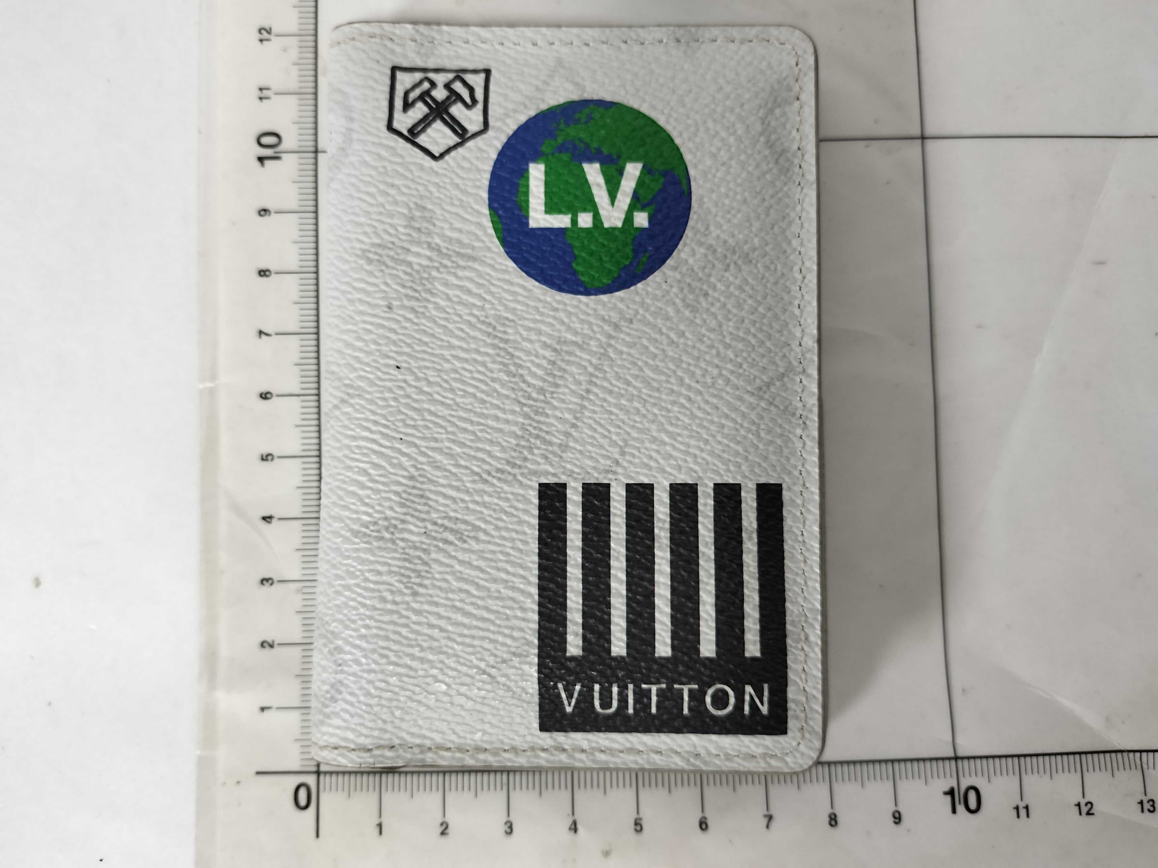 Monogram Louis Vuitton Card Case Organizer Depoche Card Case — view 2