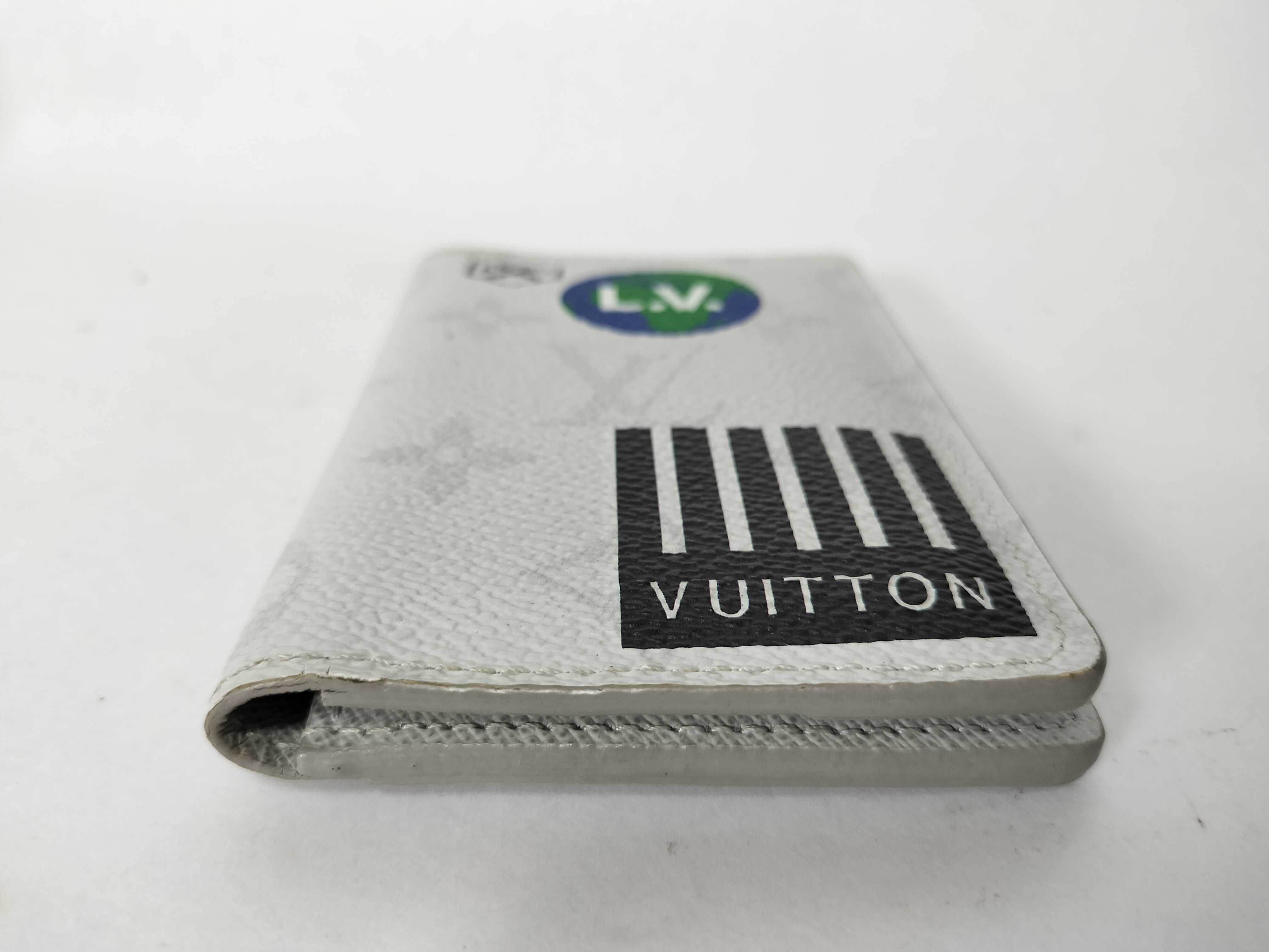 Monogram Louis Vuitton Card Case Organizer Depoche Card Case — view 6
