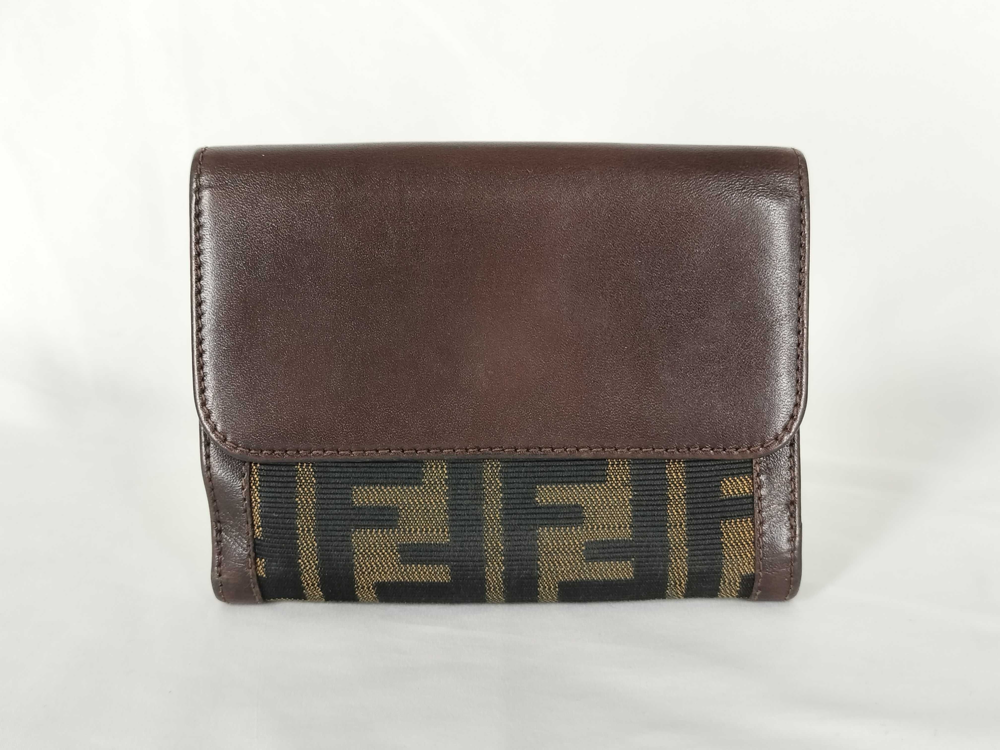 Zucca pattern folding wallet