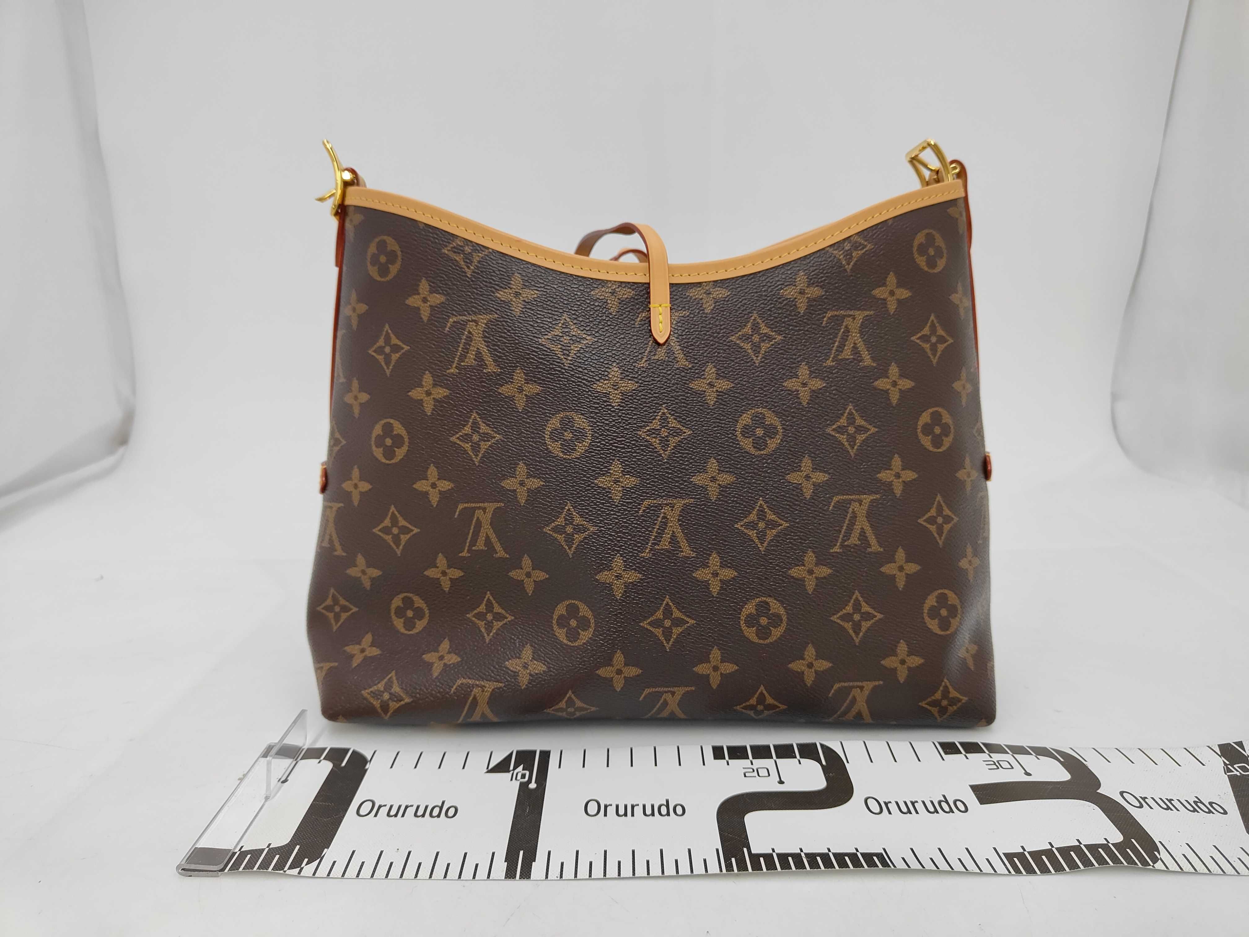 LV Mono M46203 Carryall NM PM RFID Bag with Dust Bag, Pouch, and Charm — view 2