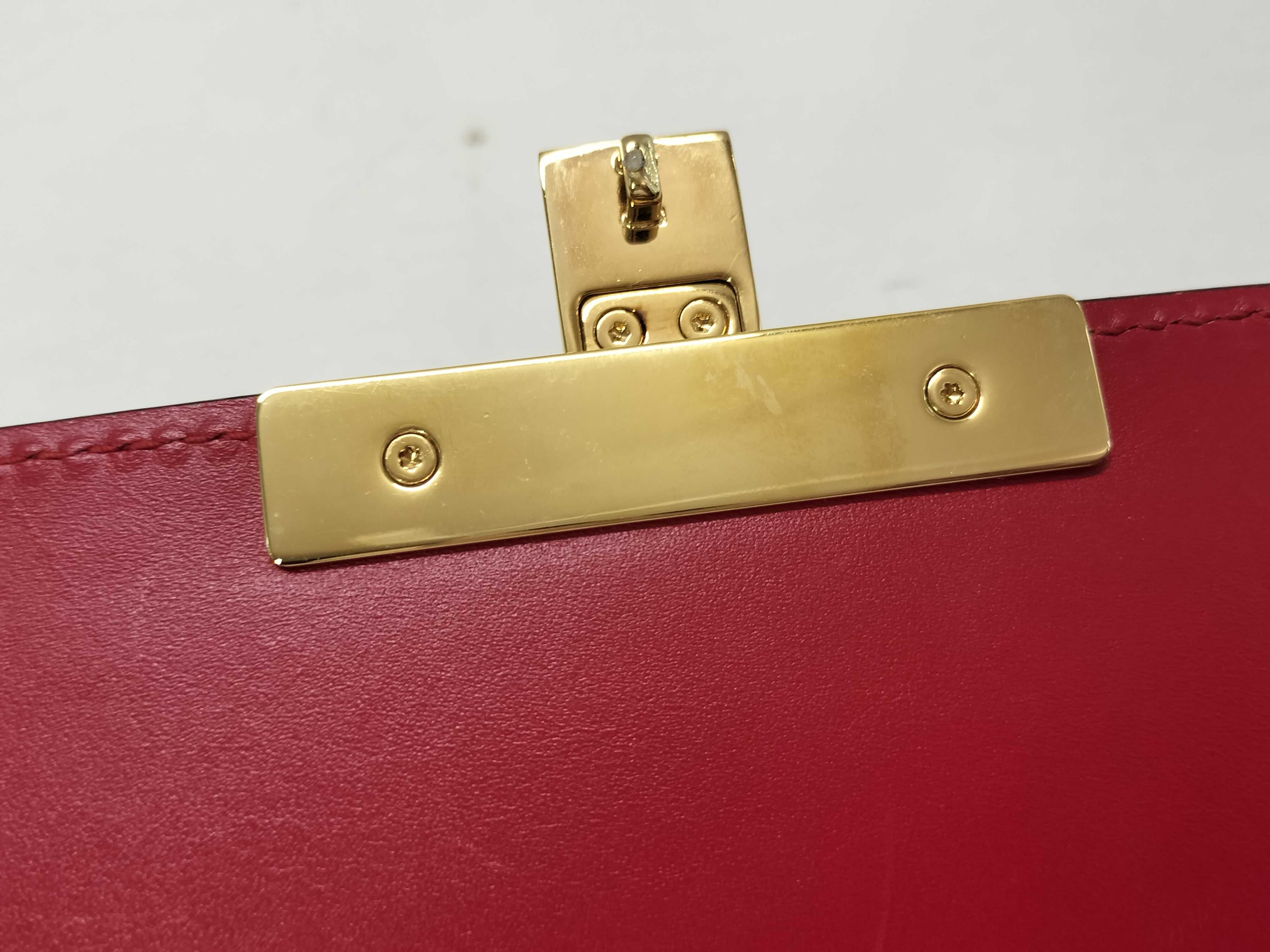 Guccissima DU- Guccissima Leather 2-Way Handbag Red 428208 Handbag — view 15
