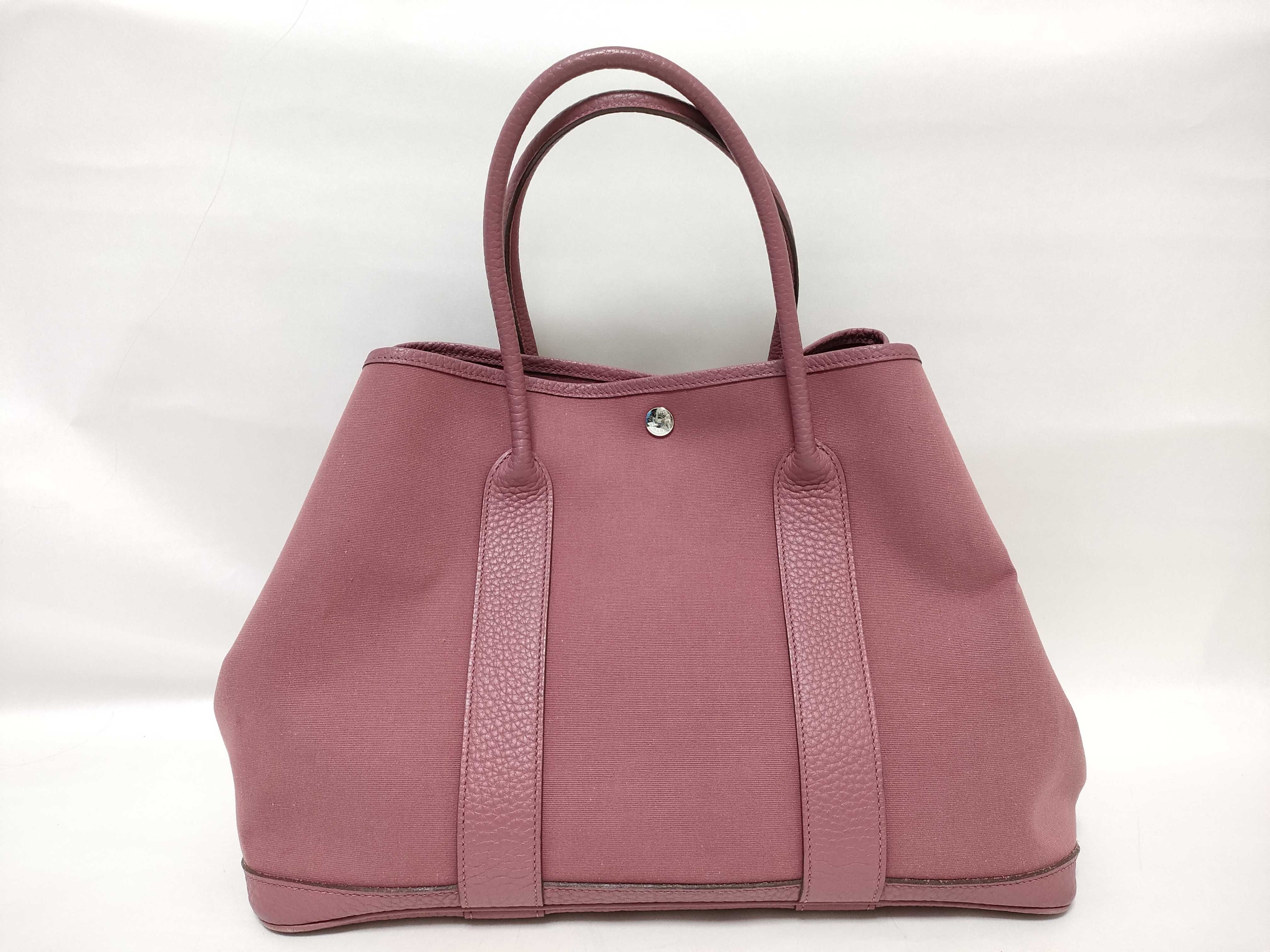 Garden Party 36 PM Tote Bag with Silver Hardware O: 2011