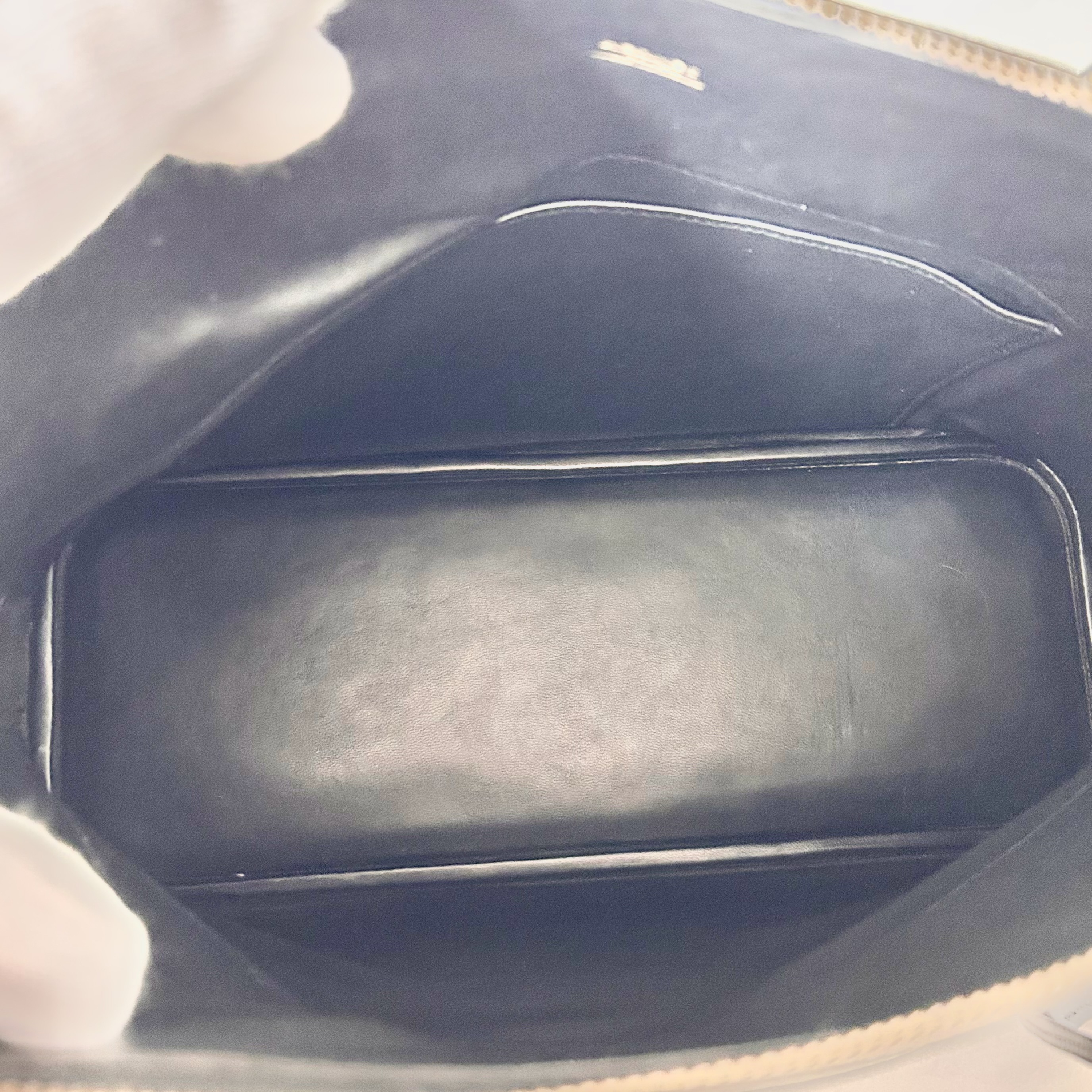 Bolide 31 Box Calf Leather, Black, with X Stamp, Handbag — view 13