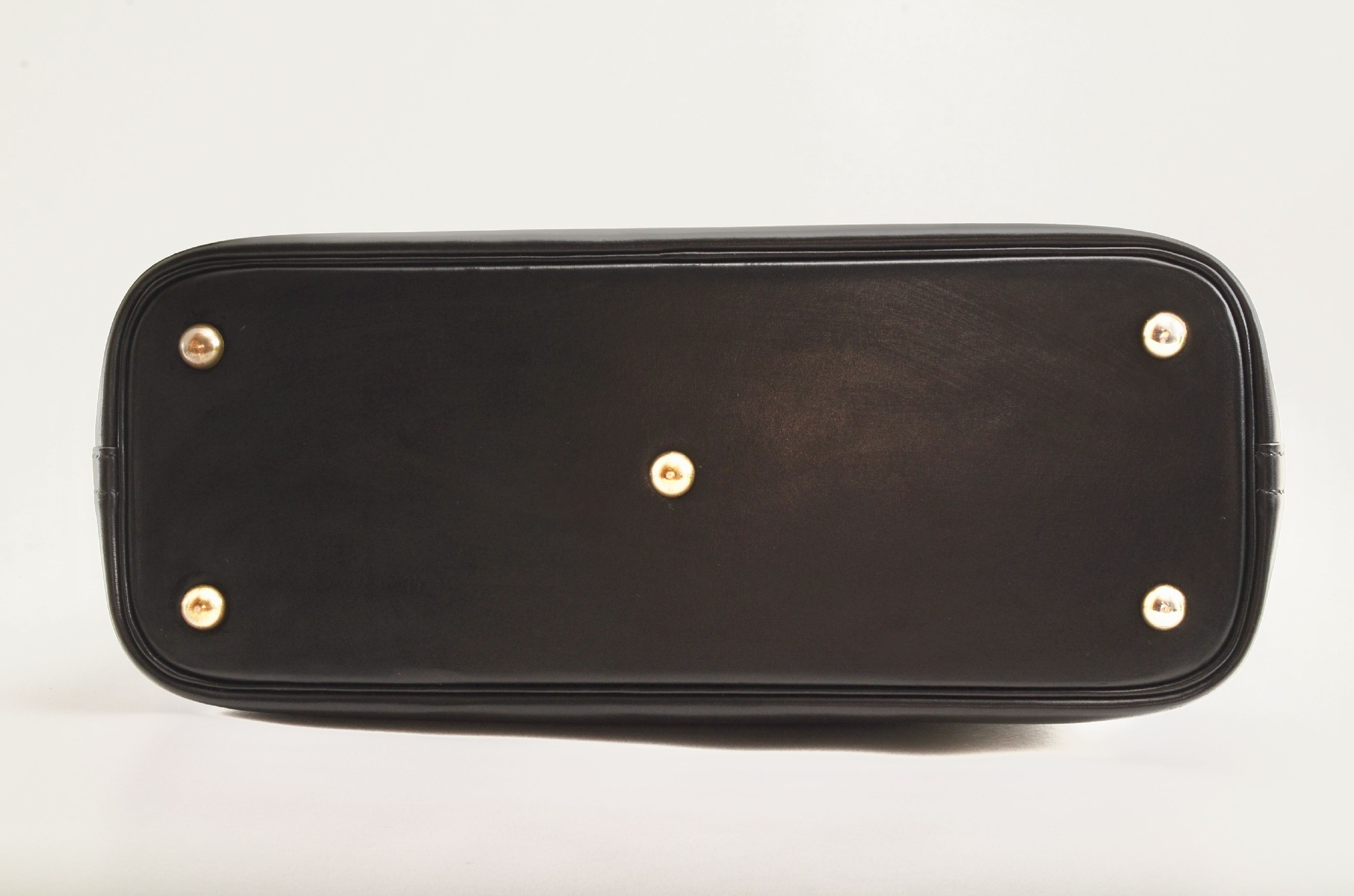 Bolide 31 Box Calf Leather, Black, with X Stamp, Handbag — view 6