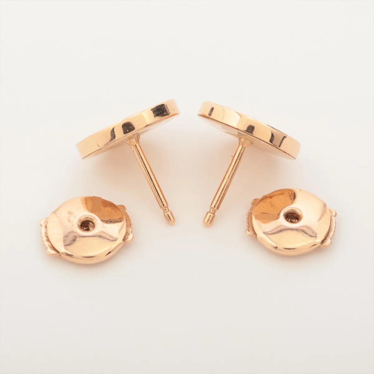 Bulgari Shell Earrings 750 (PG) 3.5g 9EMRAP 9CY43L Shell — view 4