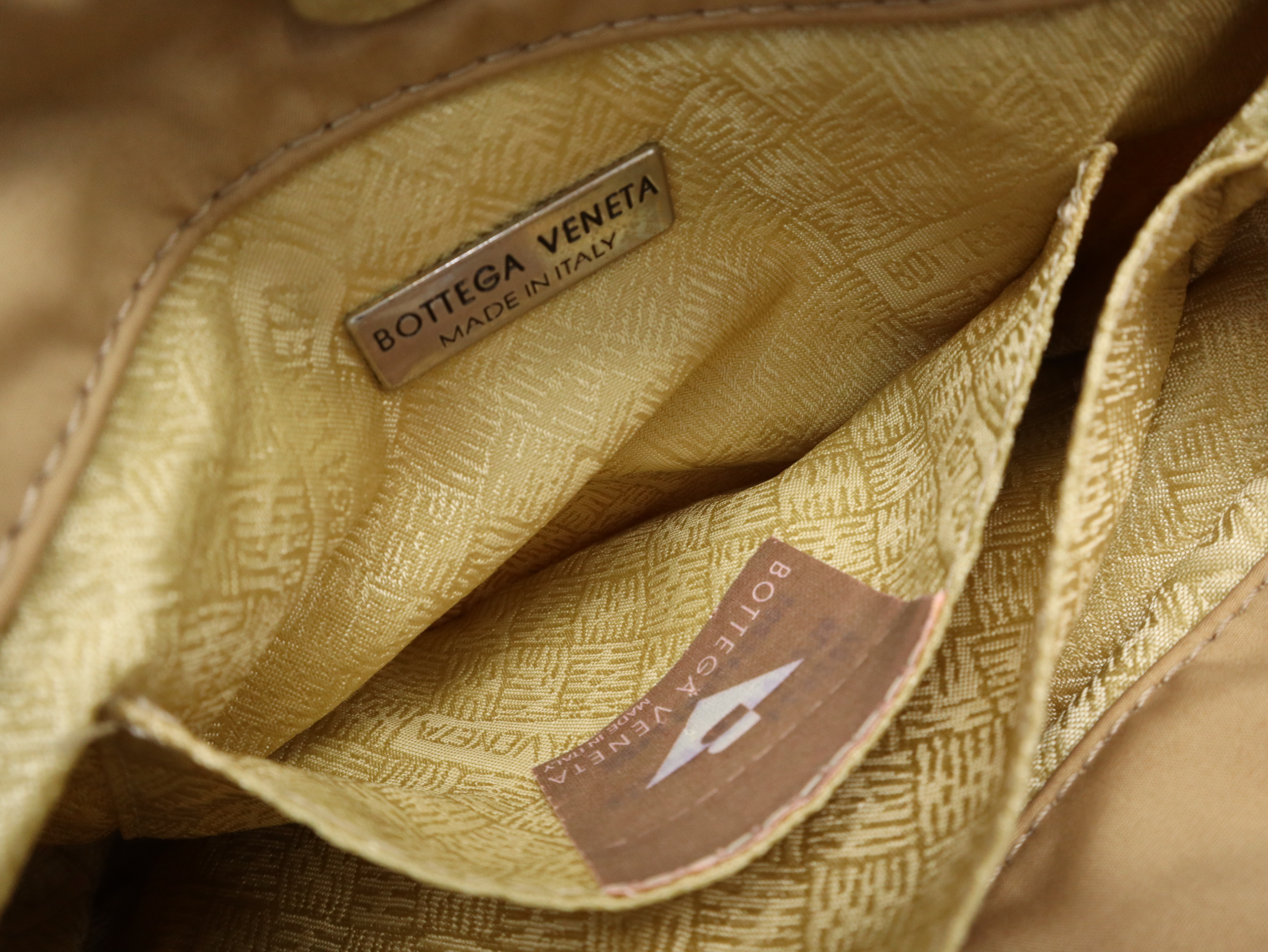 Nylon Mini Handbag, Beige Handbag — view 11