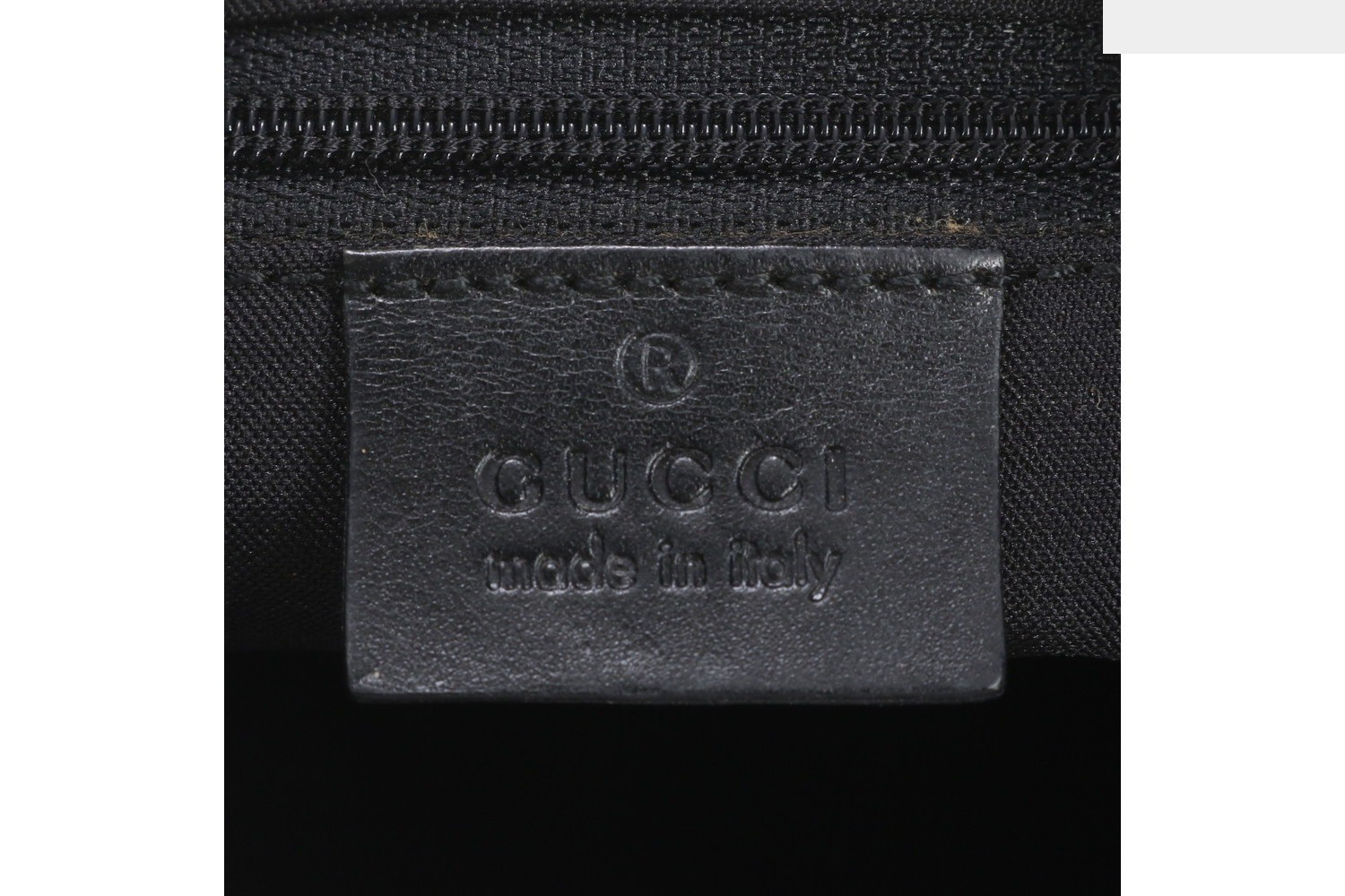 GG Canvas 001 3386 Leather One-Shoulder Bag — view 8