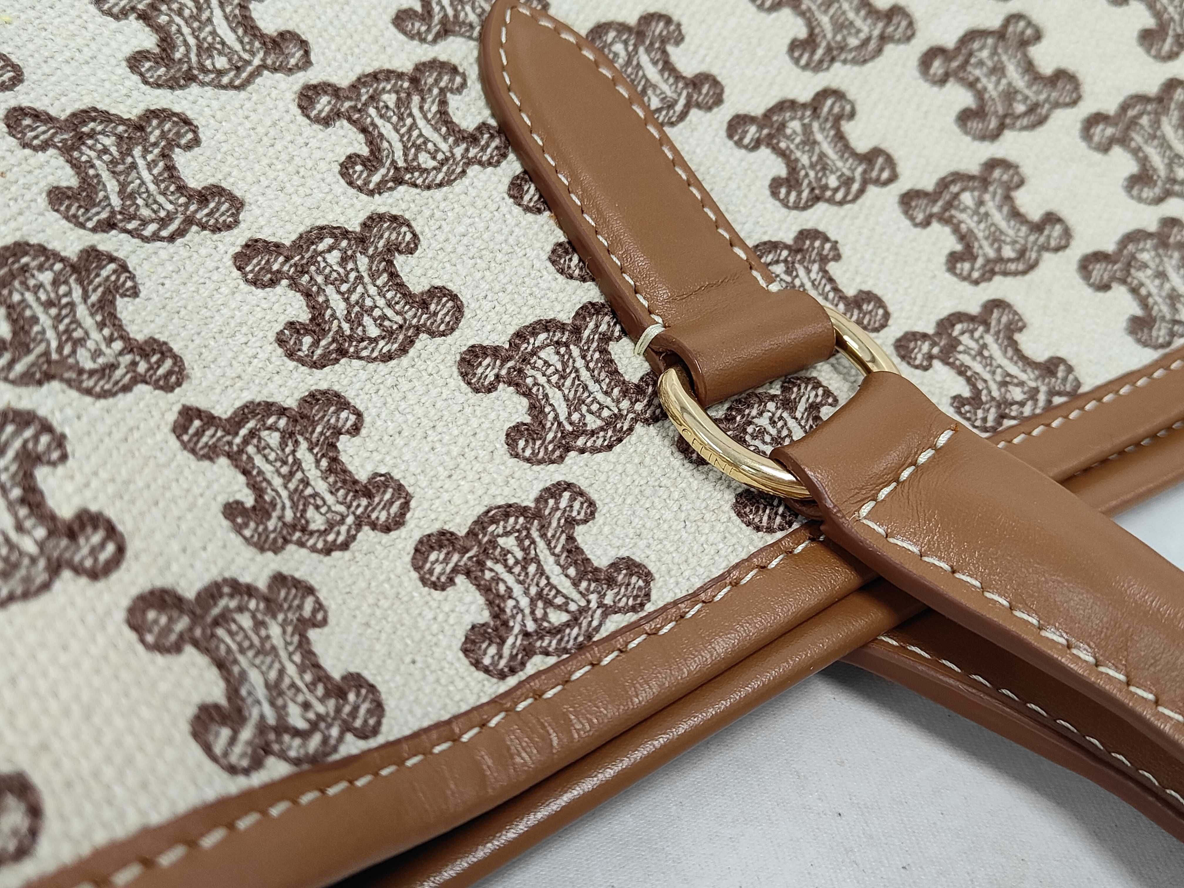 Canvas Brown Tote Bag — view 6