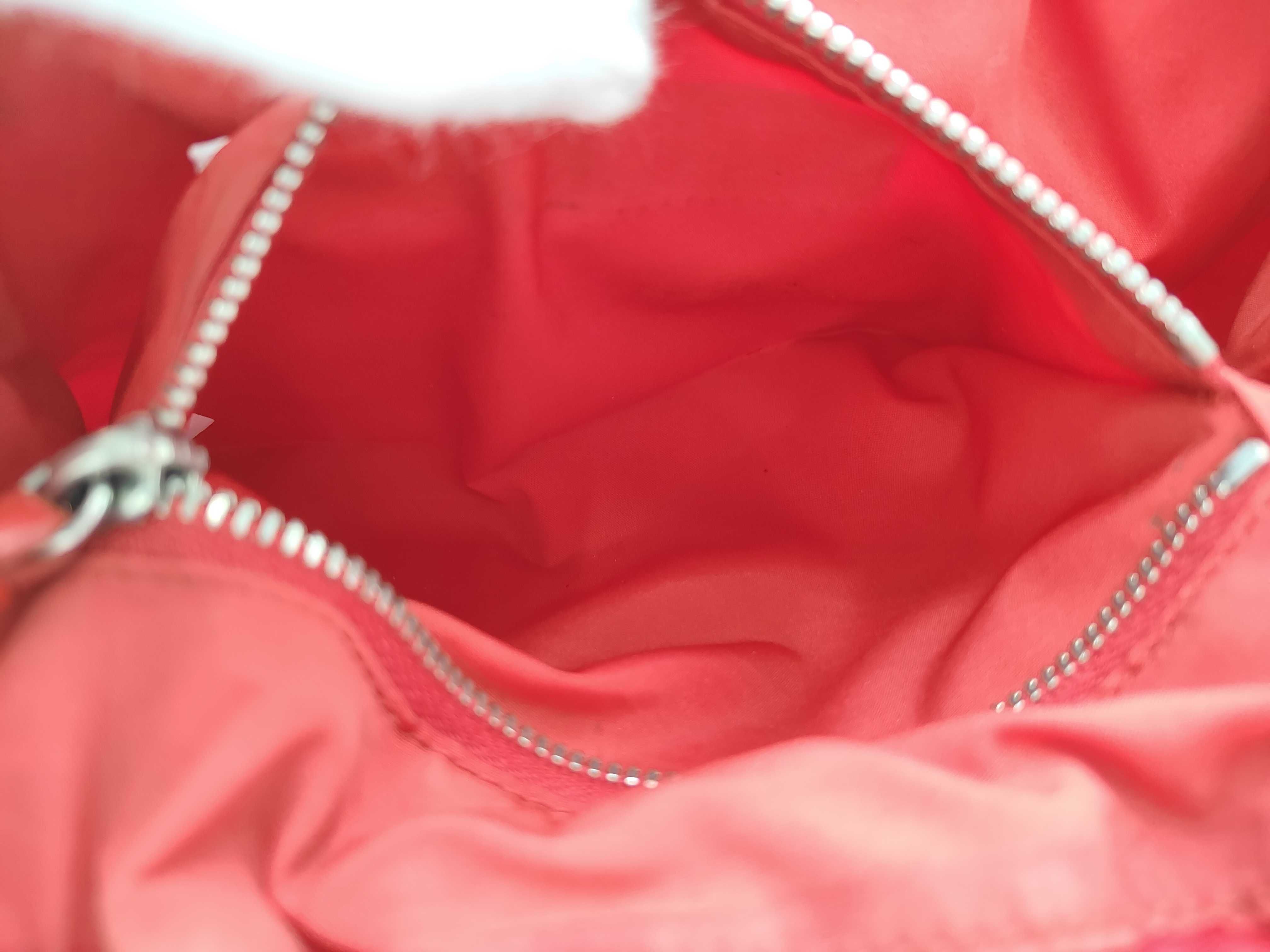 nylon coin purse red handbag — view 7