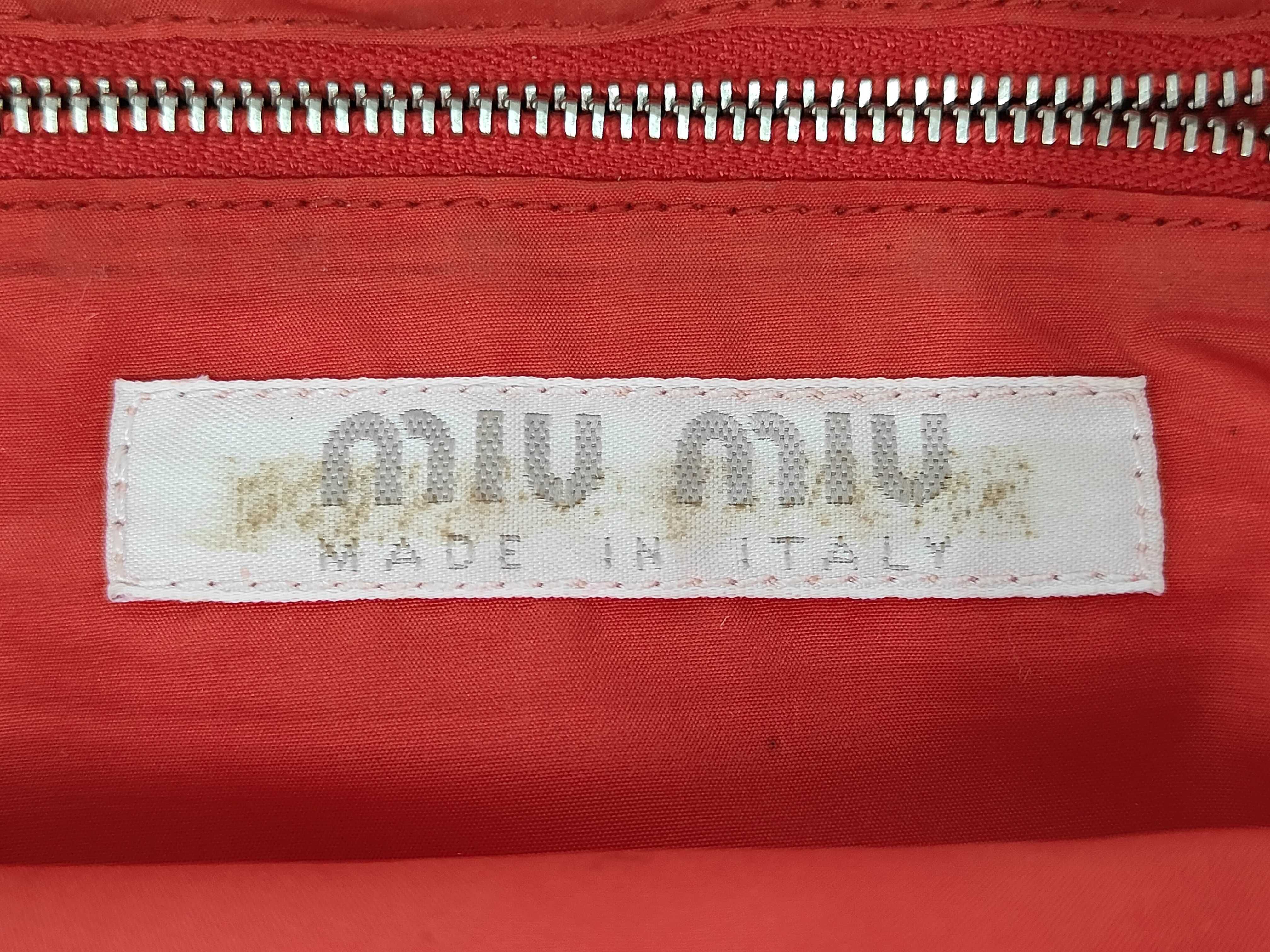 nylon coin purse red handbag — view 8