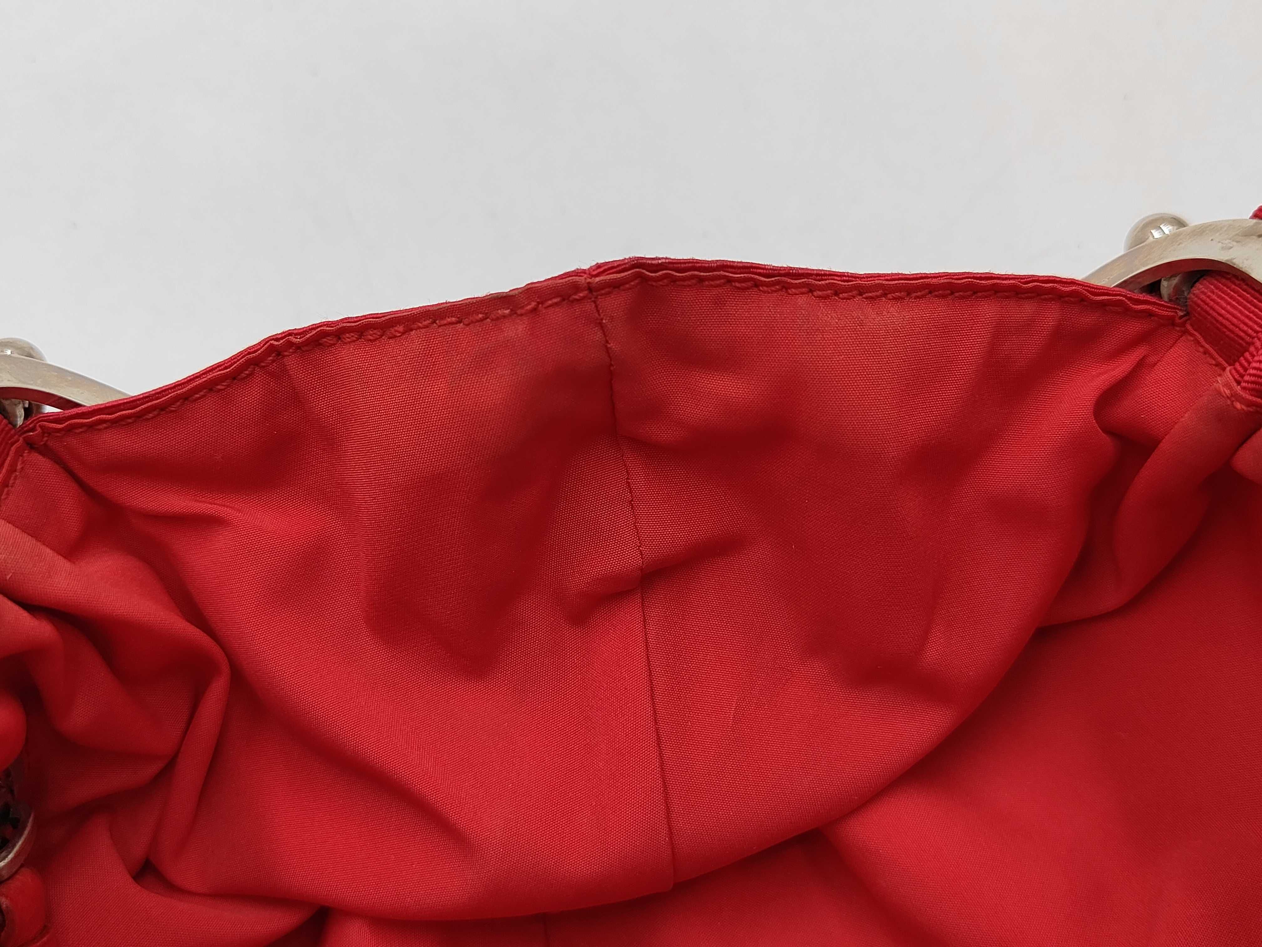 nylon coin purse red handbag — view 10
