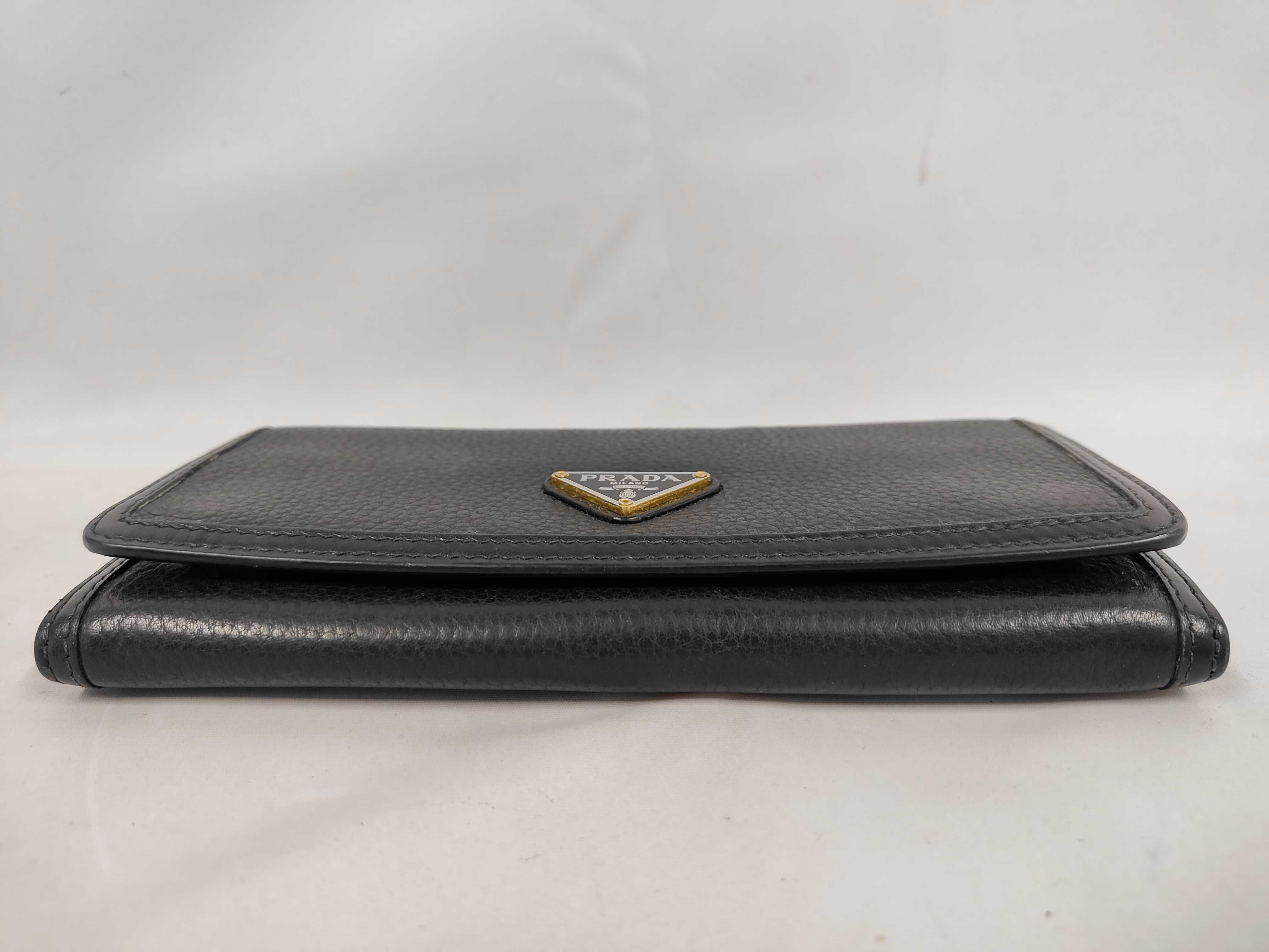 Long Wallet Leather Black Wallet — view 4